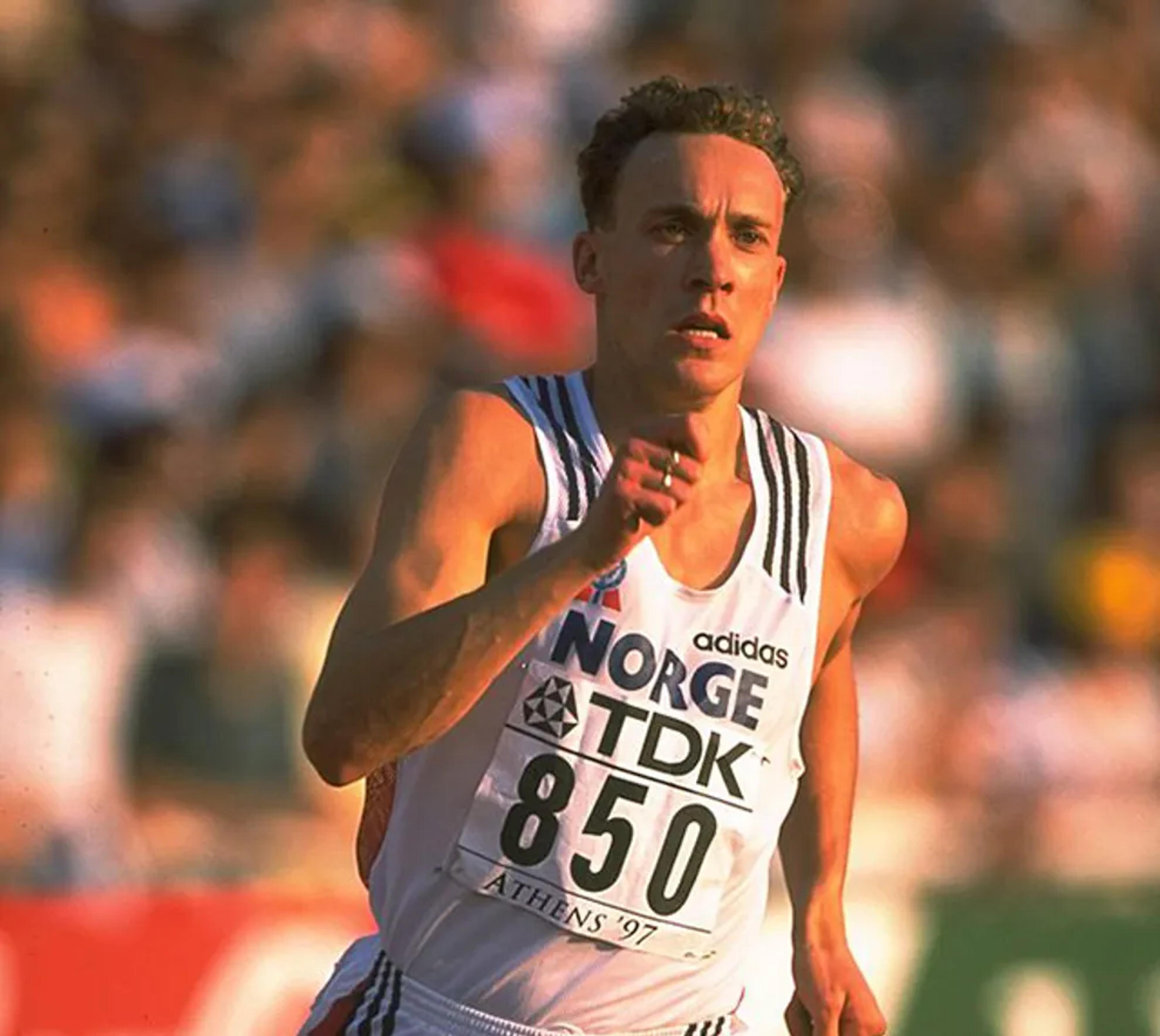 Vebjørn Rodal i full sprint