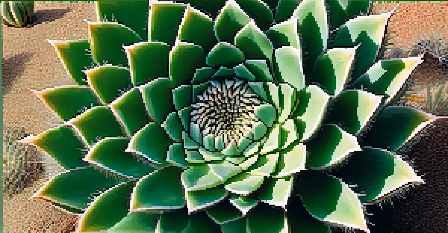 A close-up of a peyote cactus showcasing its textured surface and vibrant green color against a blurred natural background.