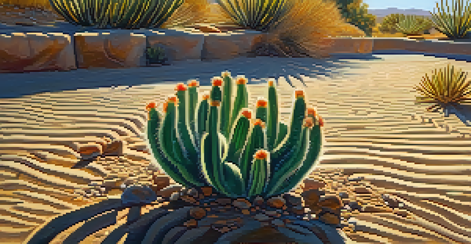 A close-up of a peyote cactus, showcasing its textures and colors, with traditional Indigenous artifacts subtly in the background.