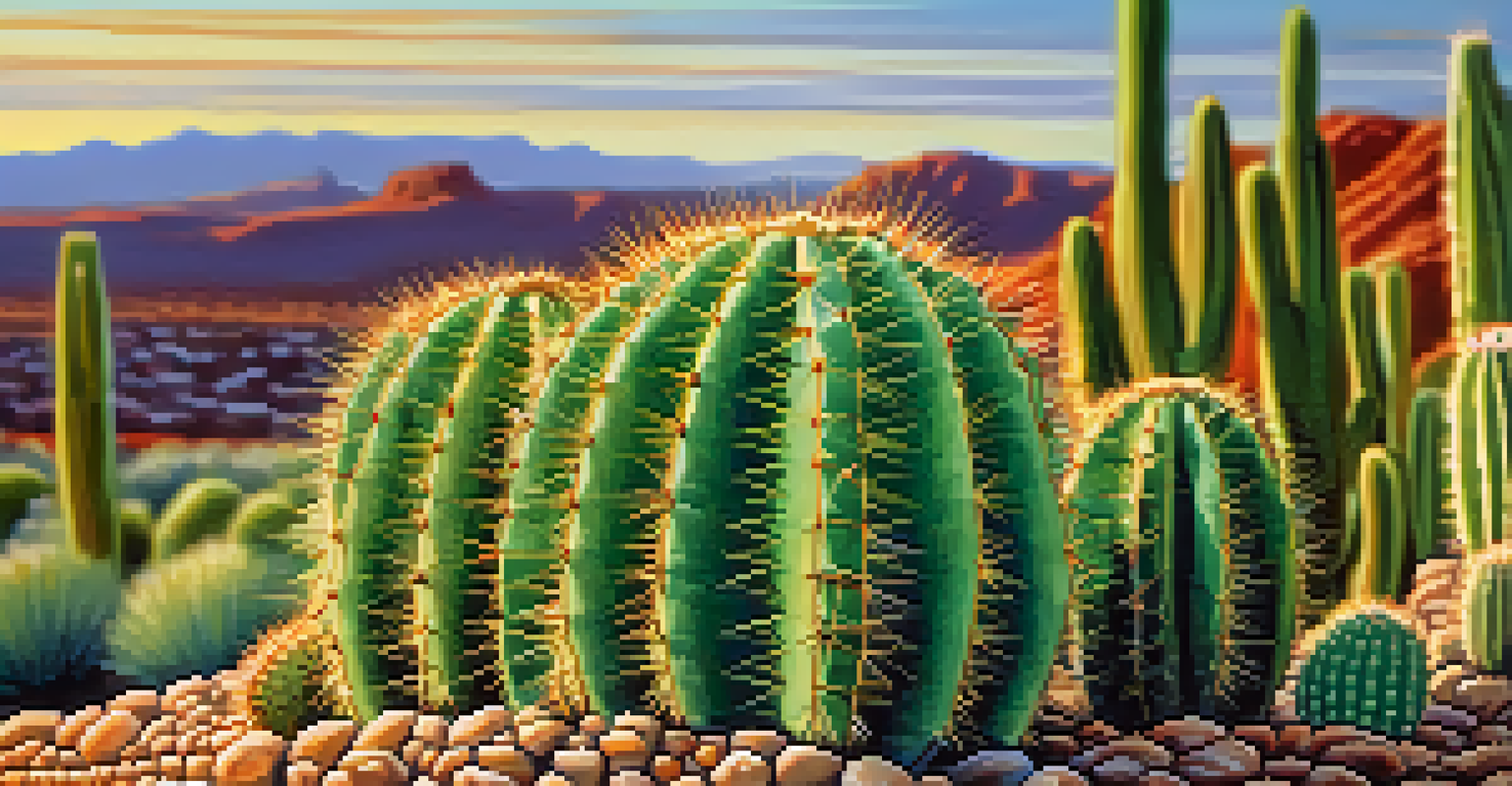 A close-up of peyote cacti displaying their unique textures and vibrant colors.