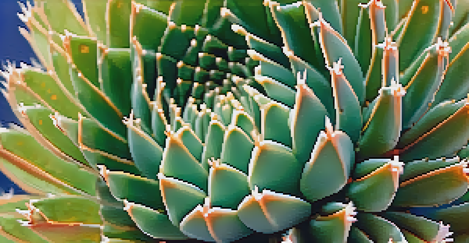Close-up of a peyote cactus highlighting its texture and vibrant green color, with a softly blurred earthy background.