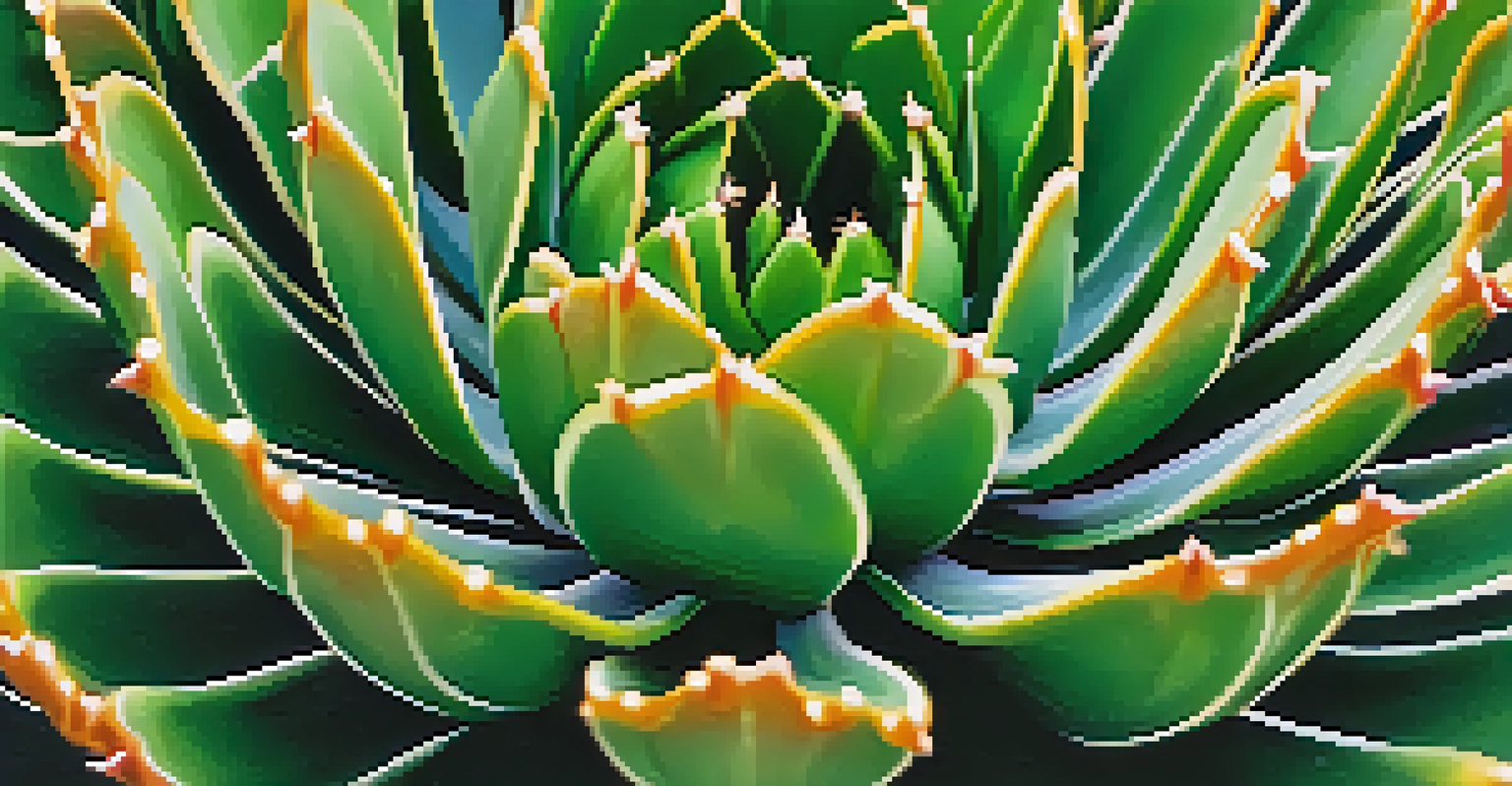 Close-up of a Peyote cactus with detailed textures and colors.