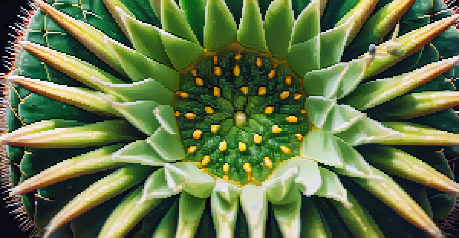 A close-up view of a peyote cactus, displaying its unique shape, texture, and natural lighting.
