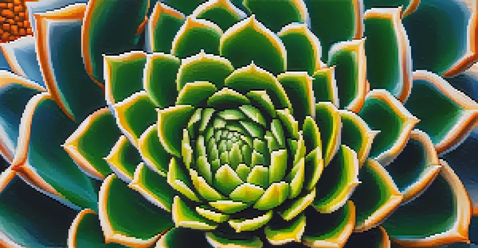 A detailed close-up of a Peyote cactus showing its spiral patterns and textures, with light and shadow enhancing its rich green color.