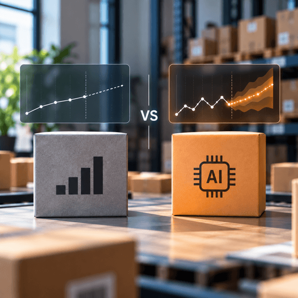 are AI demand forecasts always better than traditional forecasting models