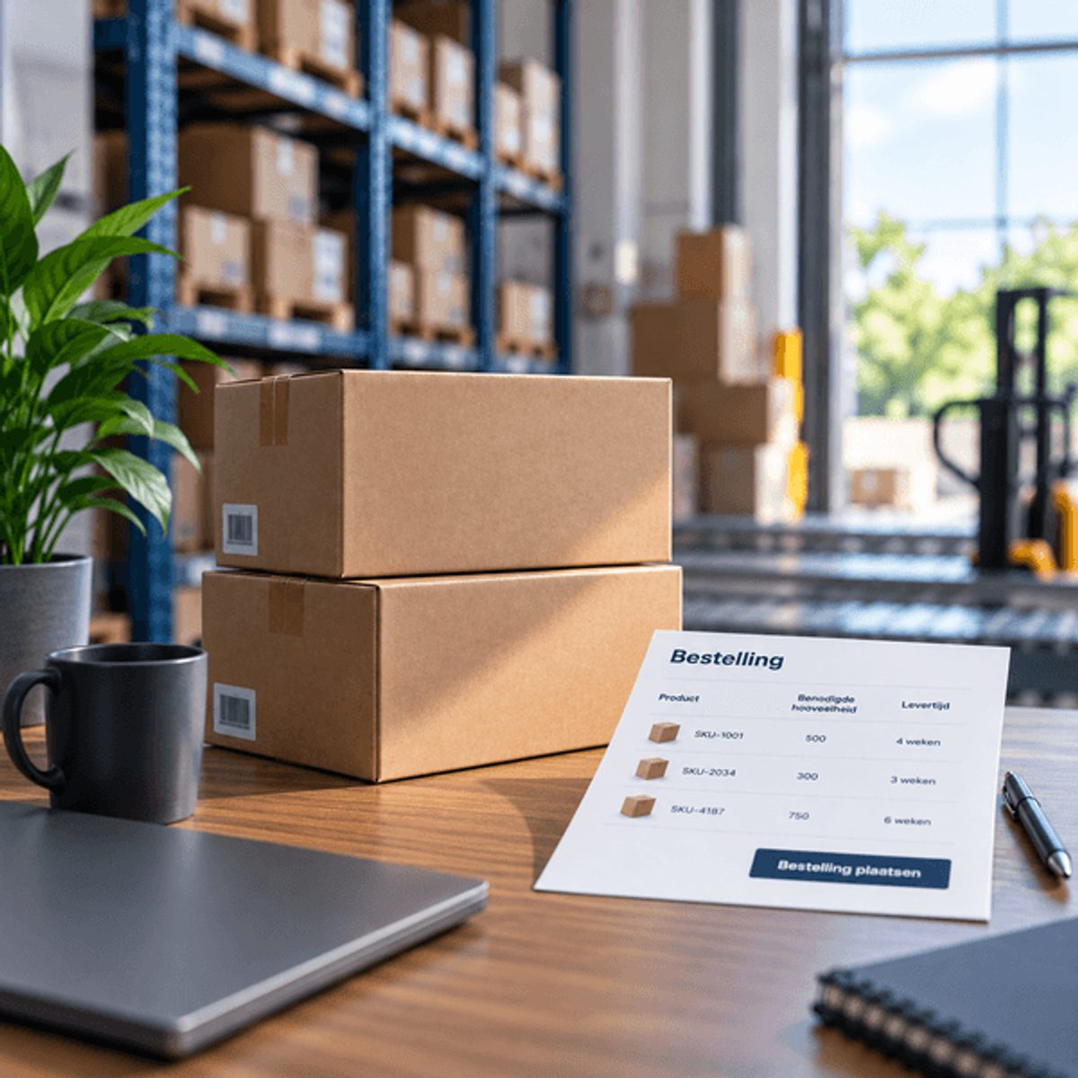 when to order new stock
