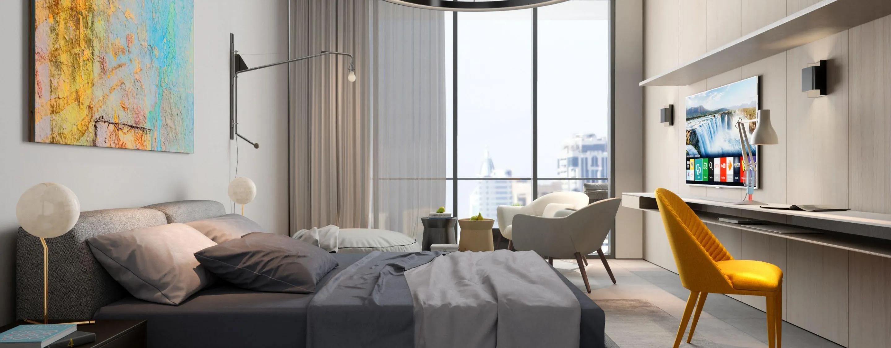 1-bedroom Apartments in Azizi Mina 1 BR