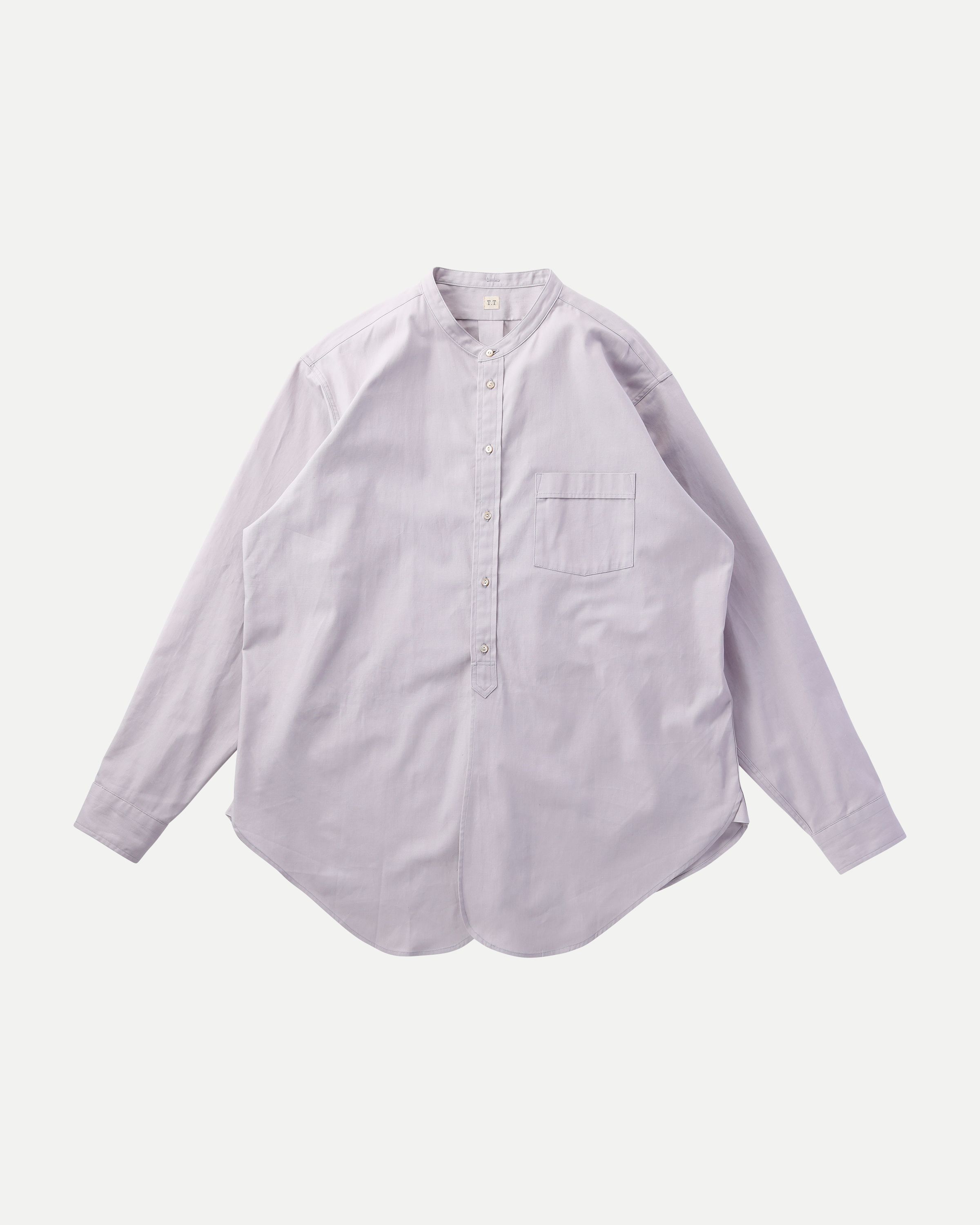 LOT.104 BAND COLLAR SHIRT - Taiga Takahashi