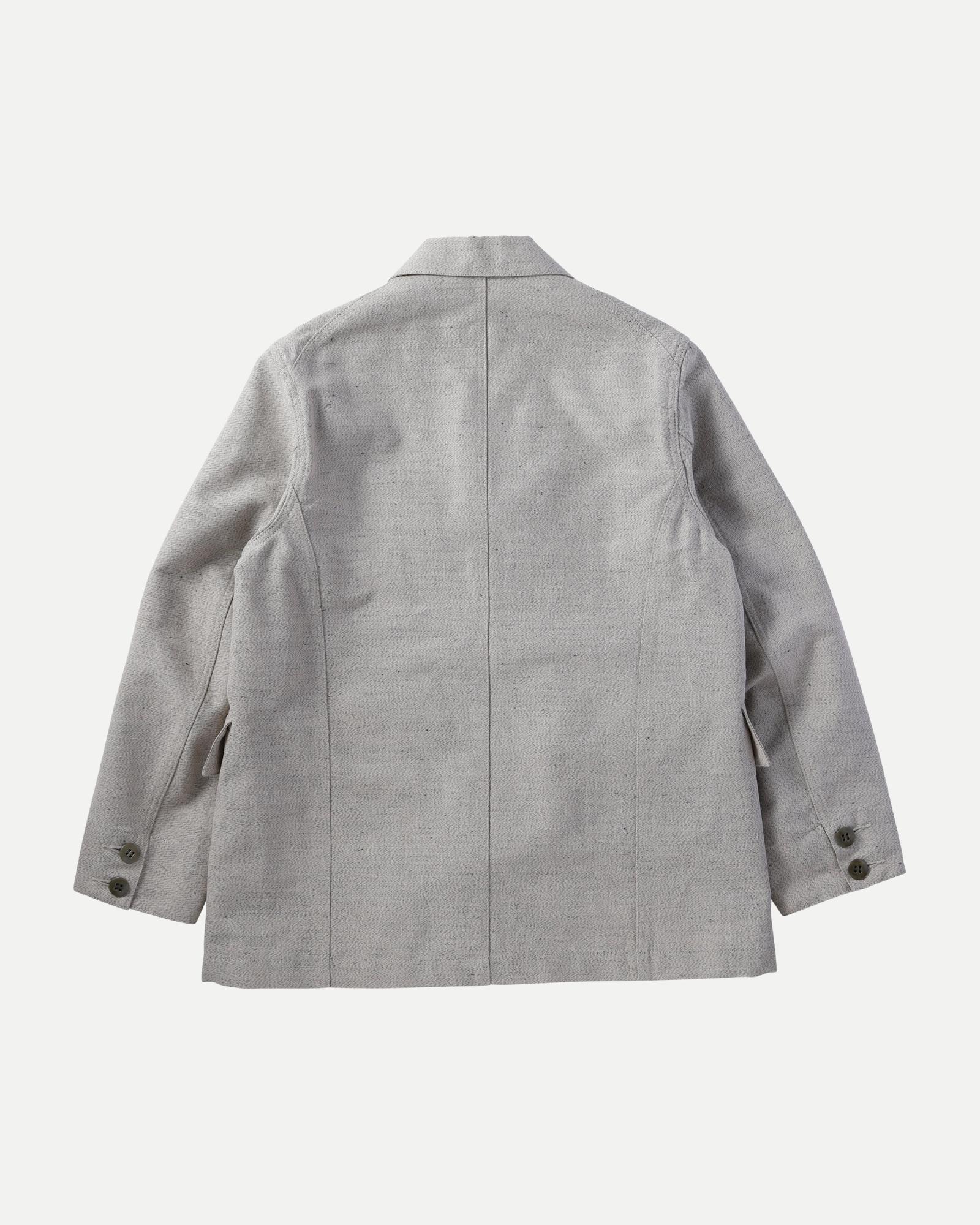 shawl collar knit jacket