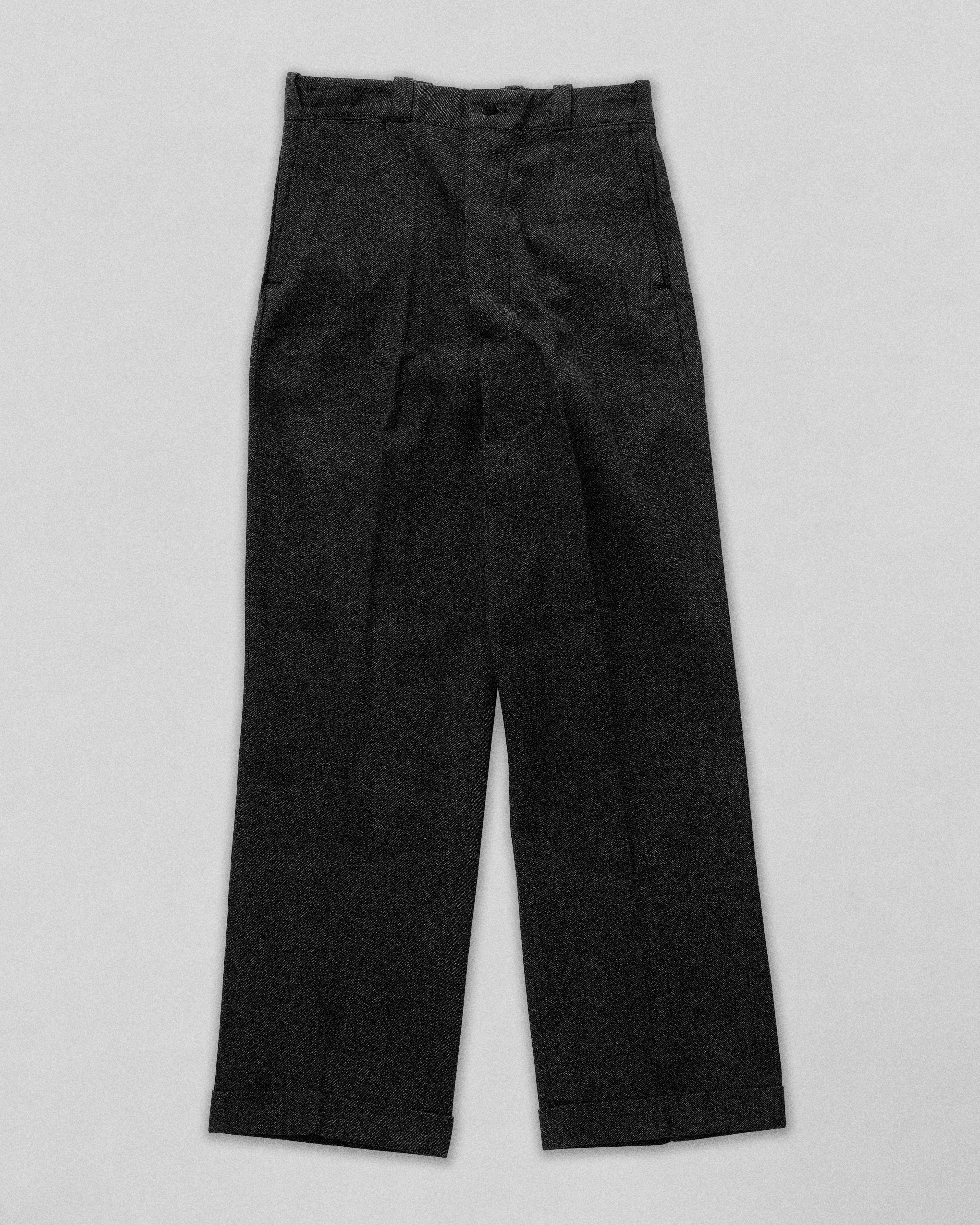 最安値に挑戦！ Phlannel 22AW Trousers British Phlannel Officer