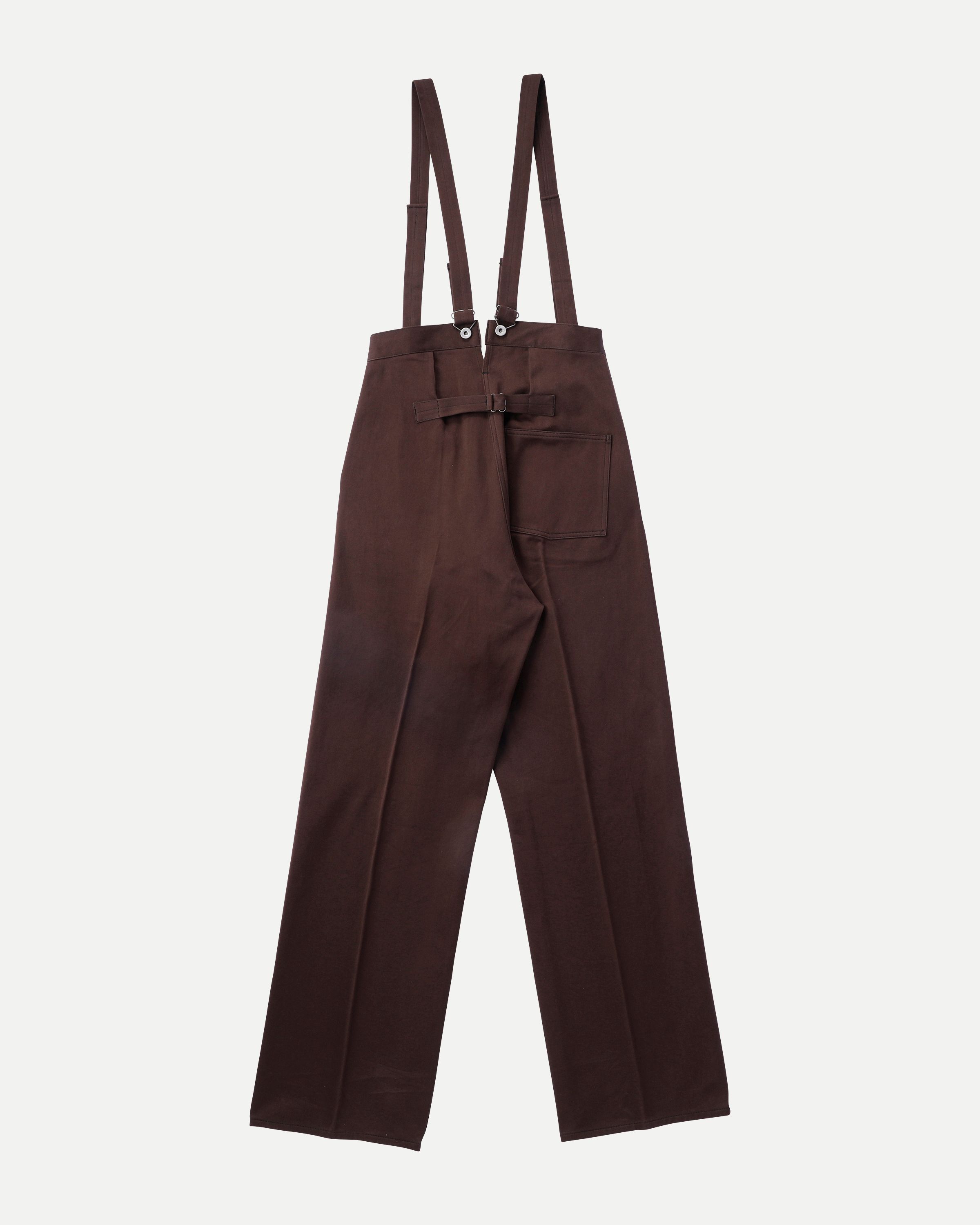 LOT.208 CINCH-BACKED TROUSERS