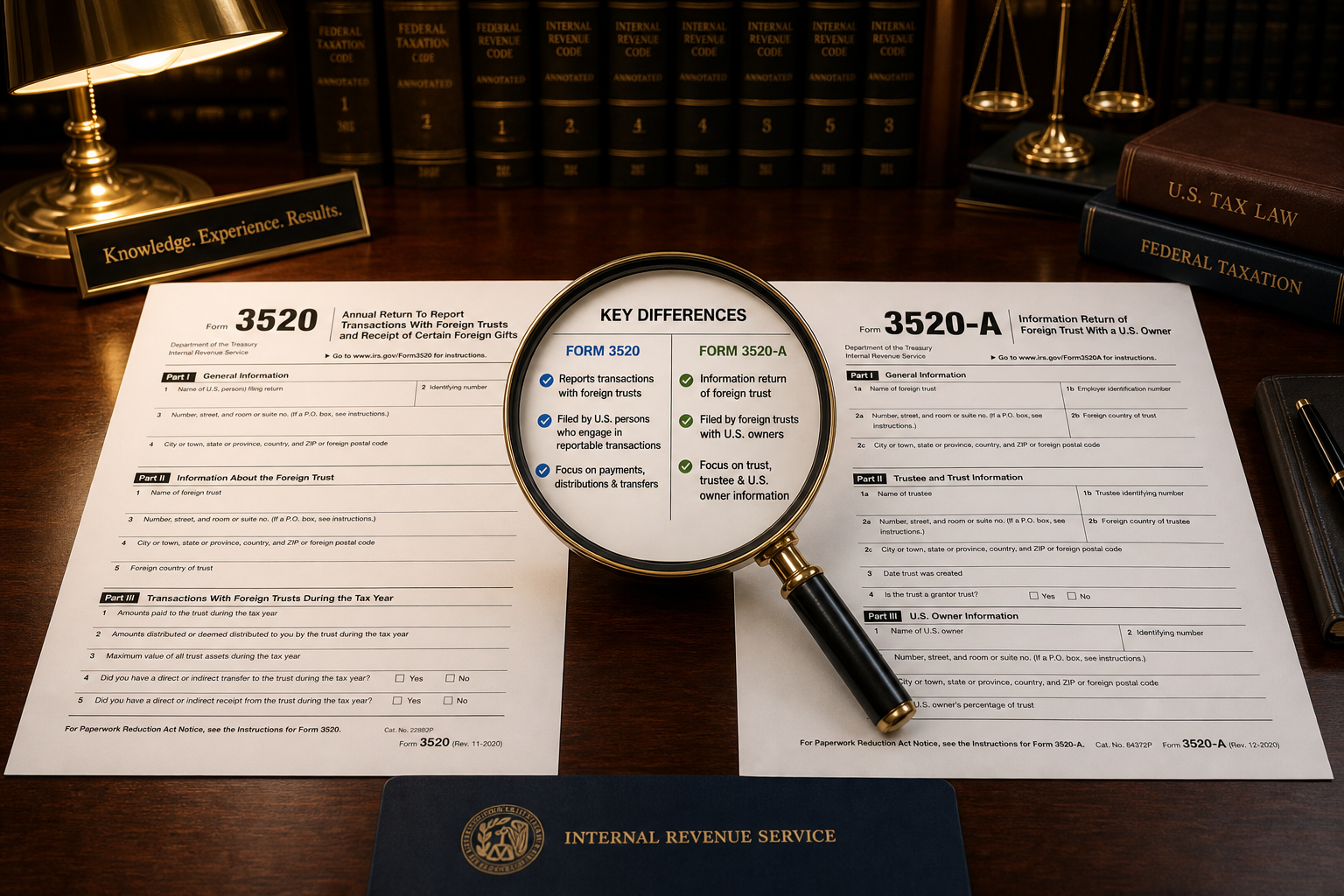 Form 3520 vs Form 3520-A — What's the Difference and Do You Need Both?