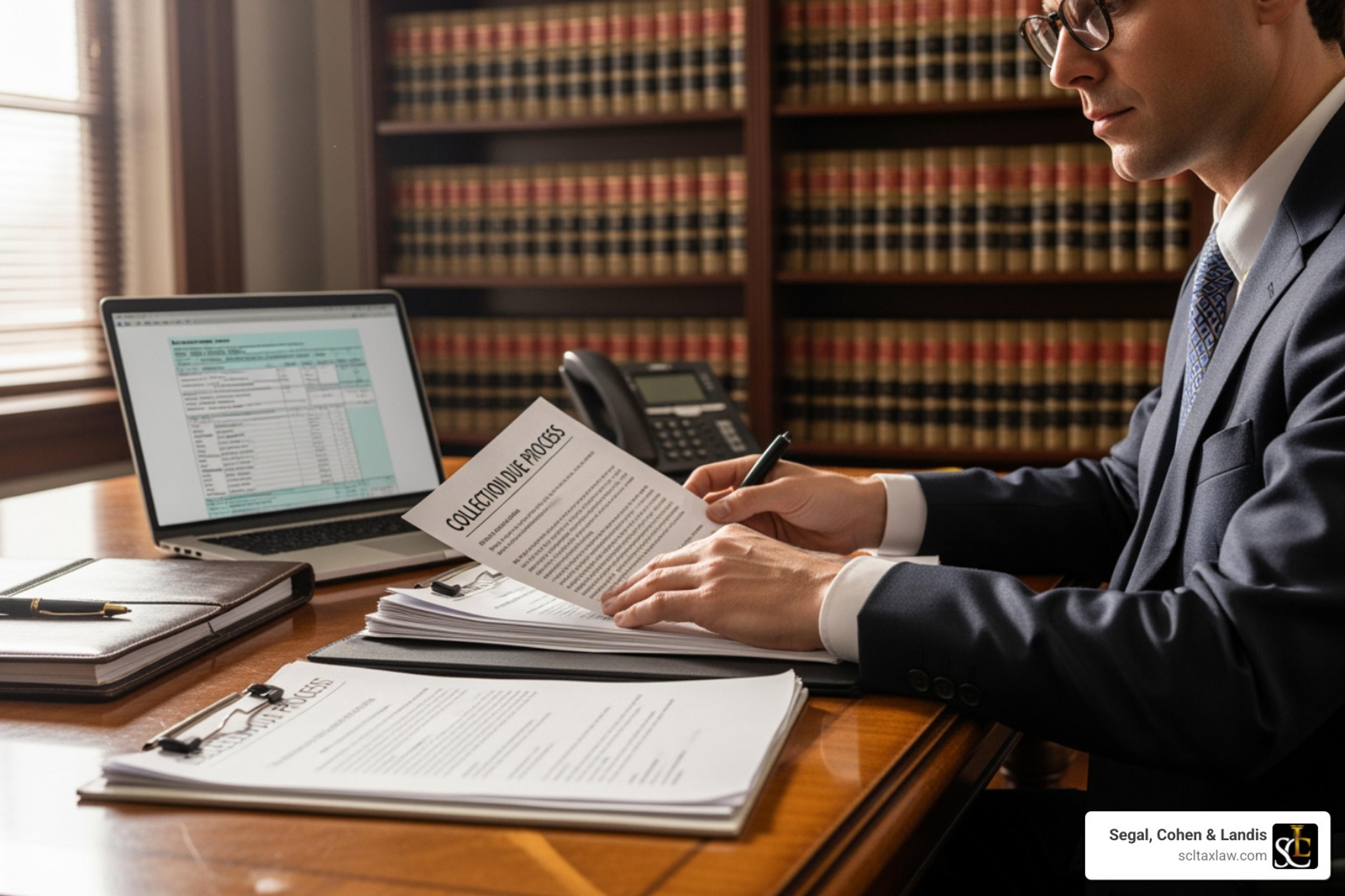 Collection Due Process: What It Is and How to Fight Back with Legal Help