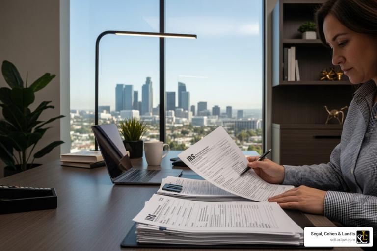 Tax debt attorney Los Angeles