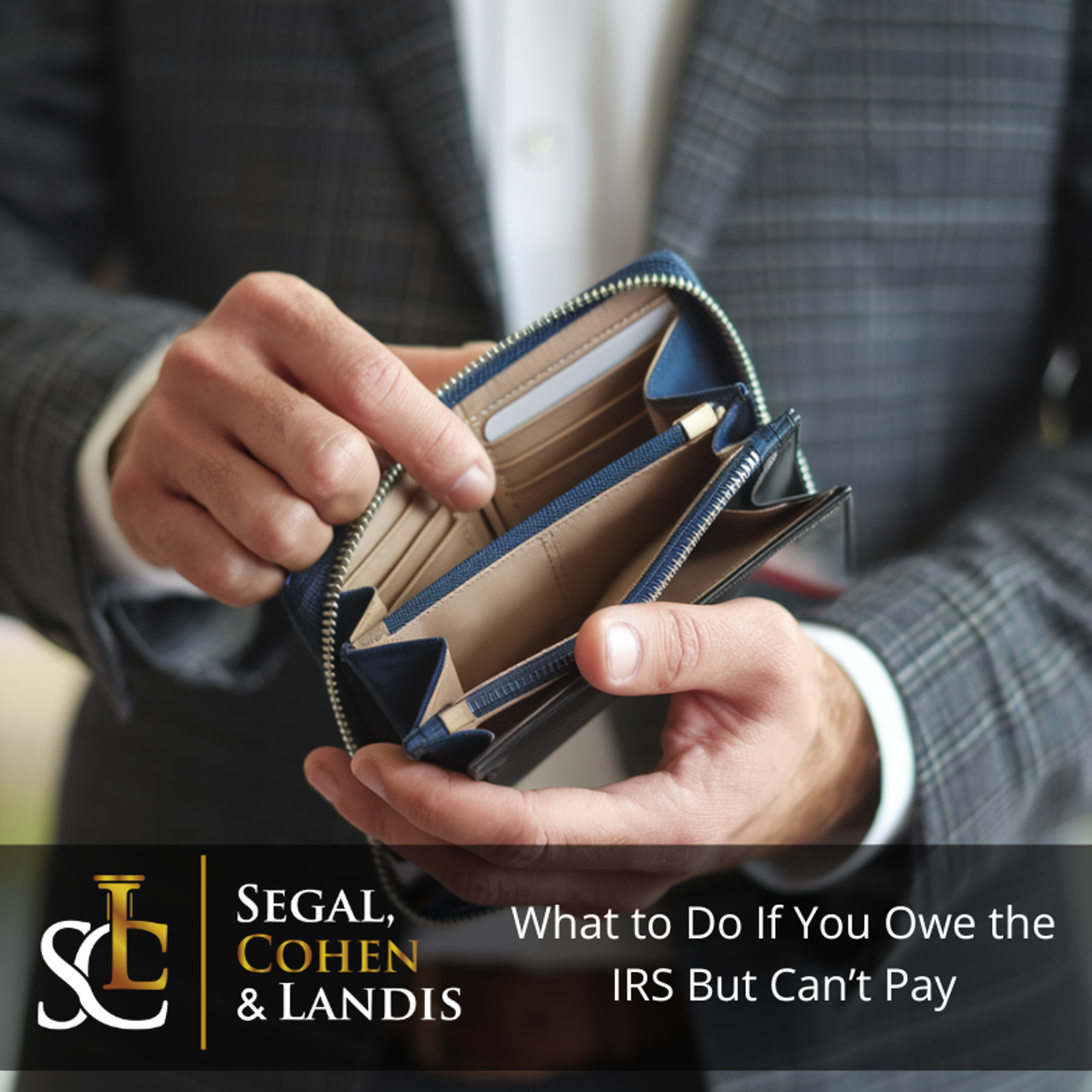 What to Do If You Owe the IRS But Can’t Pay