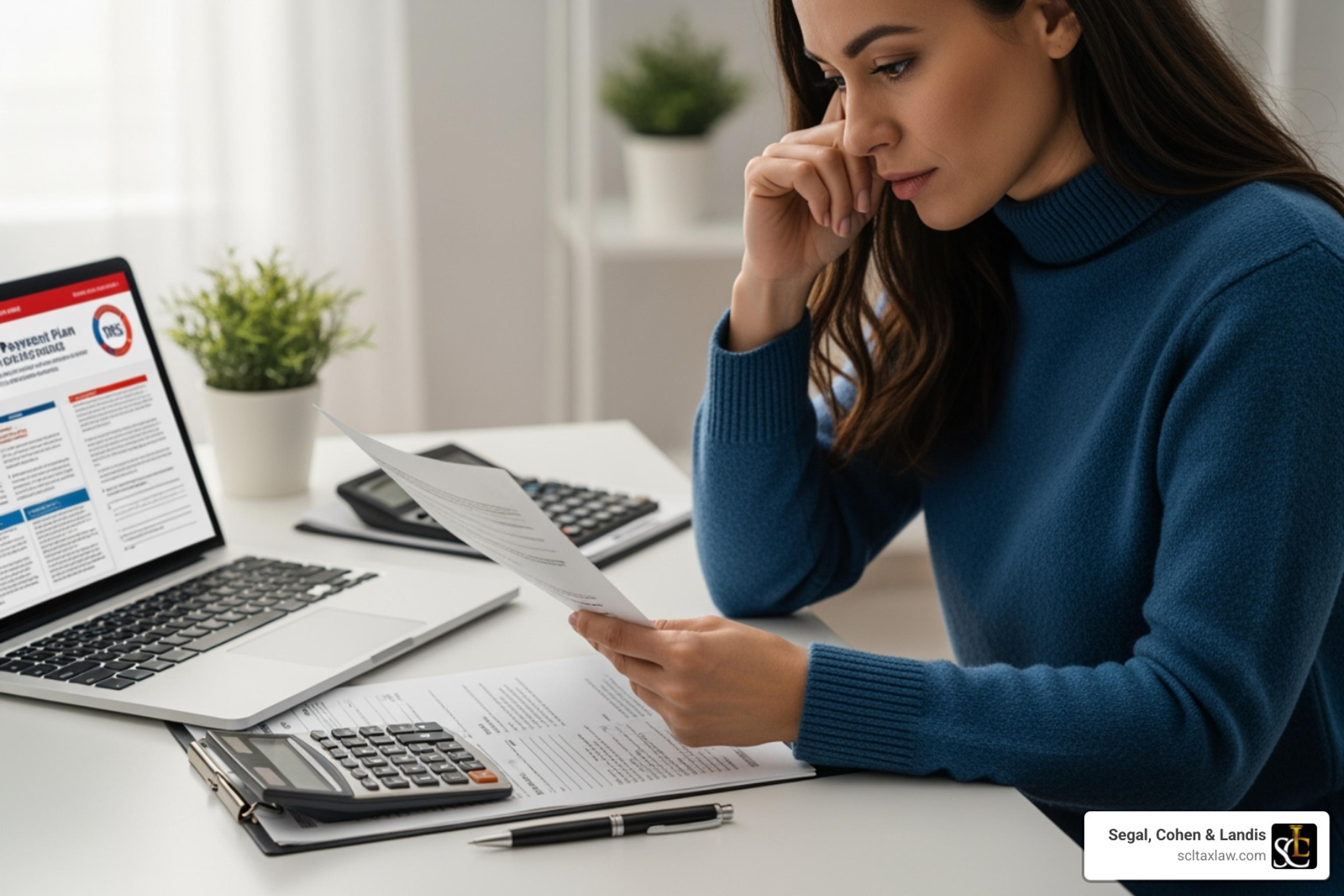 How to get help with an IRS payment plan today