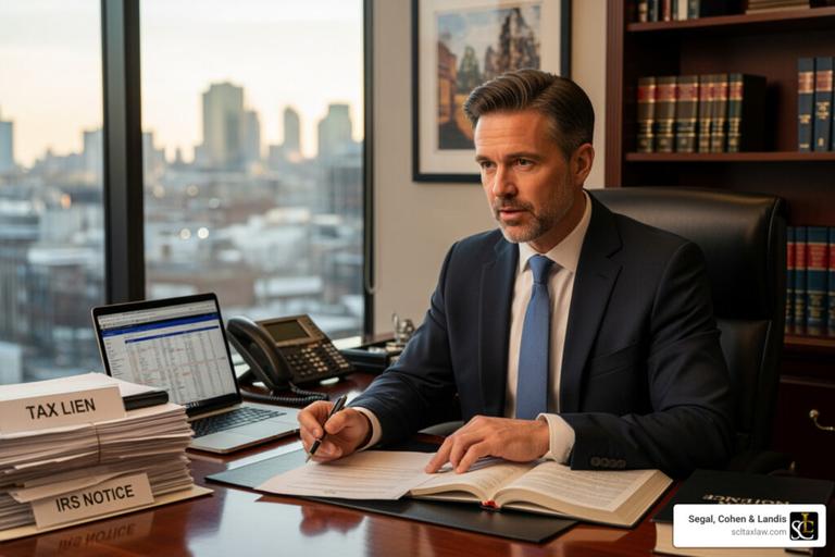 Federal tax lien attorney