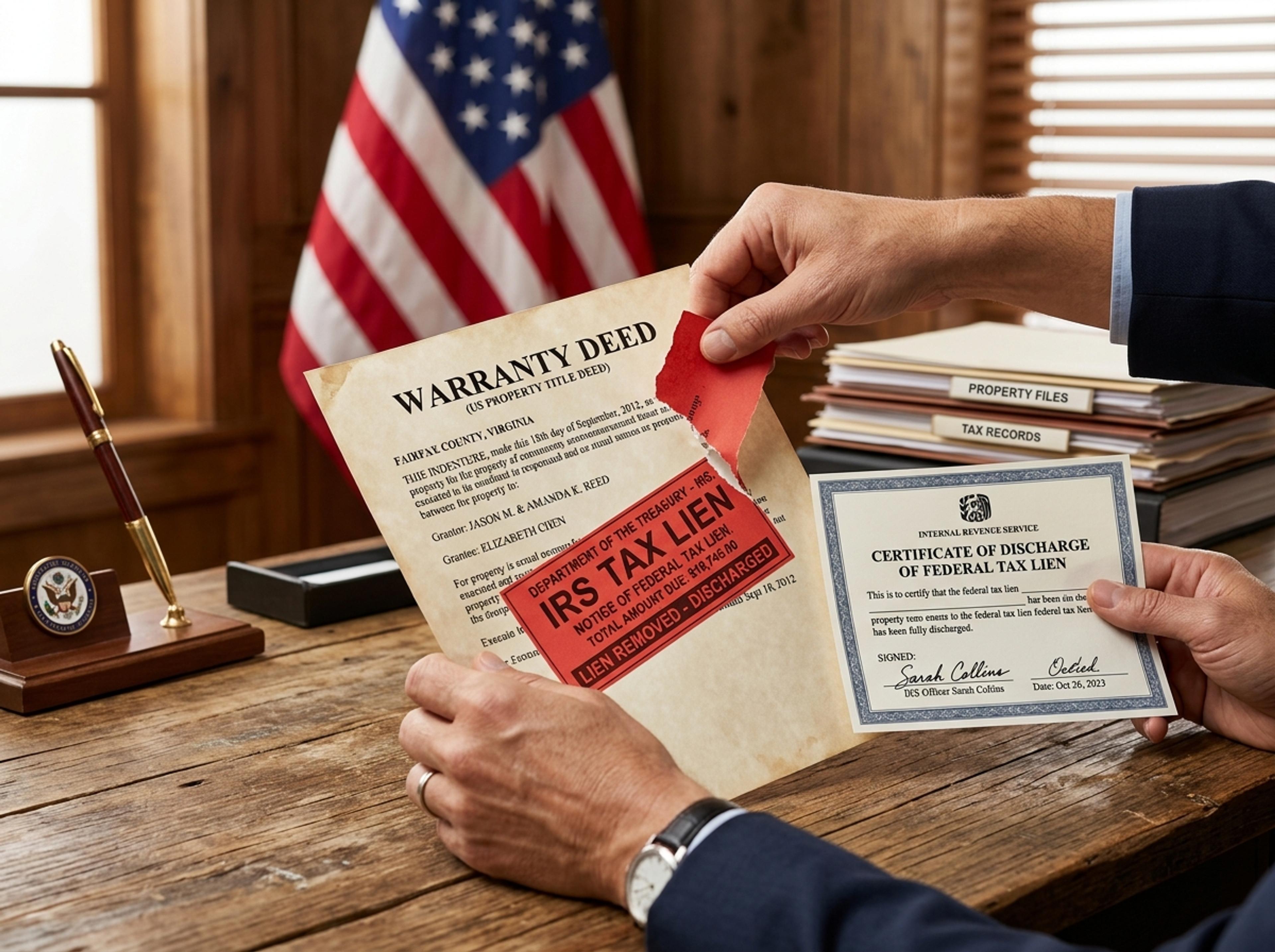 Tax Lien Discharge Steps: Don't Let the IRS Cramp Your Style