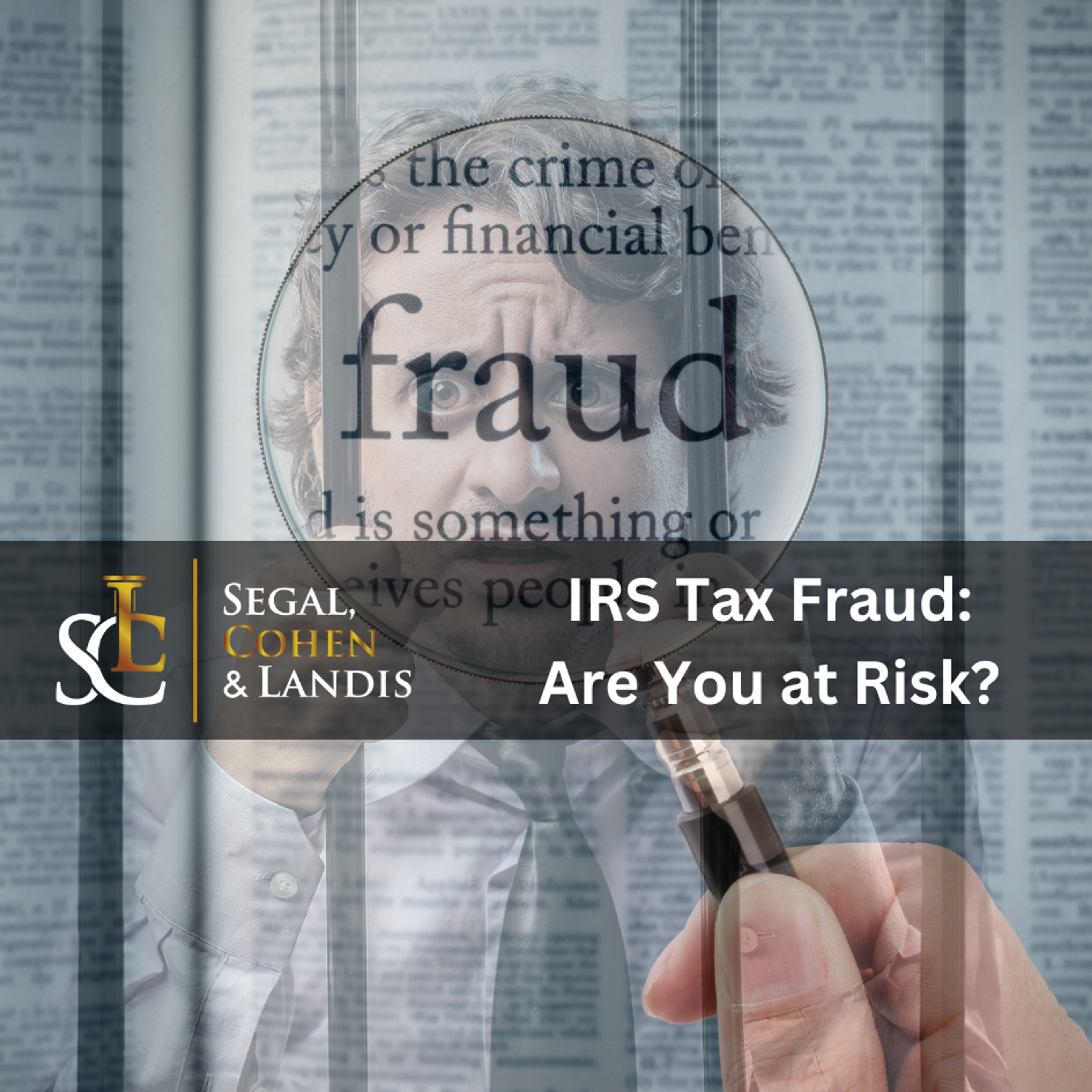 IRS Tax Fraud: Are You at Risk?