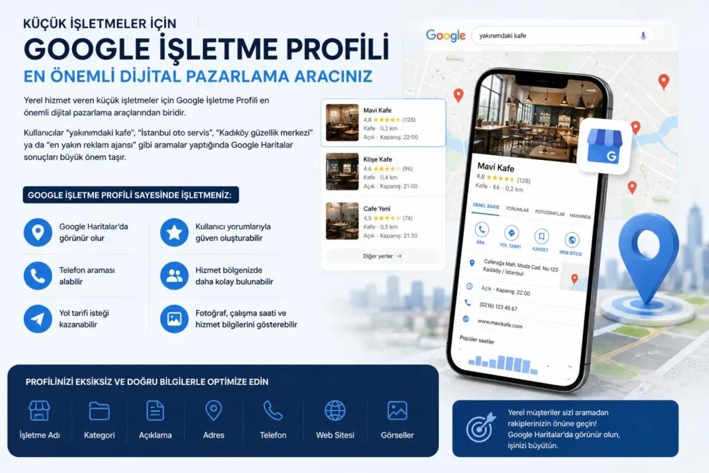 Google İşletme Profili optimizasyonu