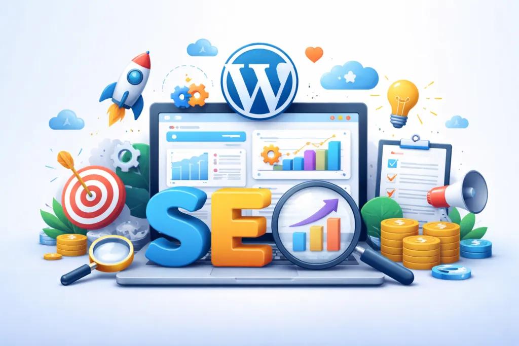 wordpress seo inografiği