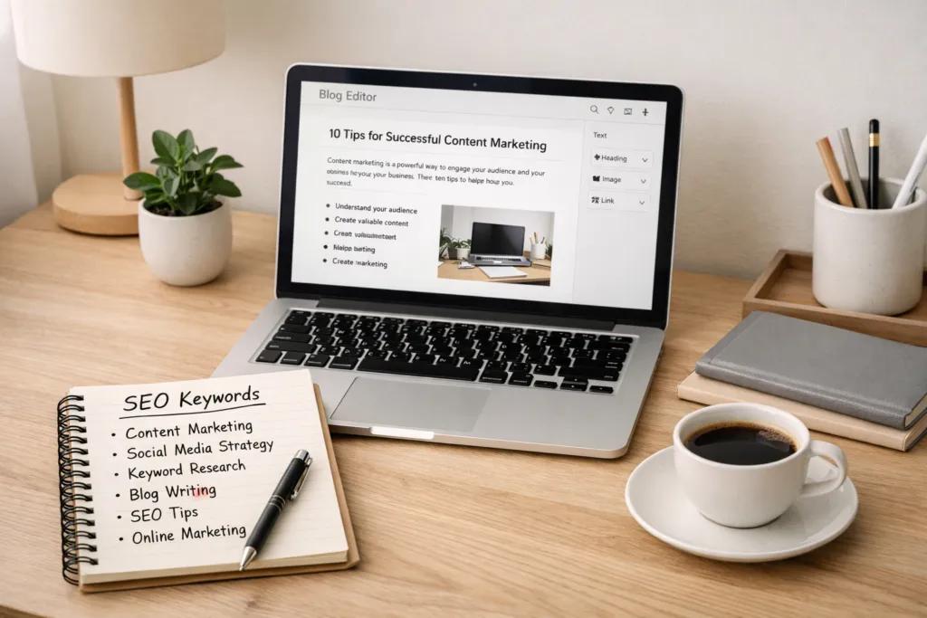 E-ticarette blog yazılarının önemi görseli