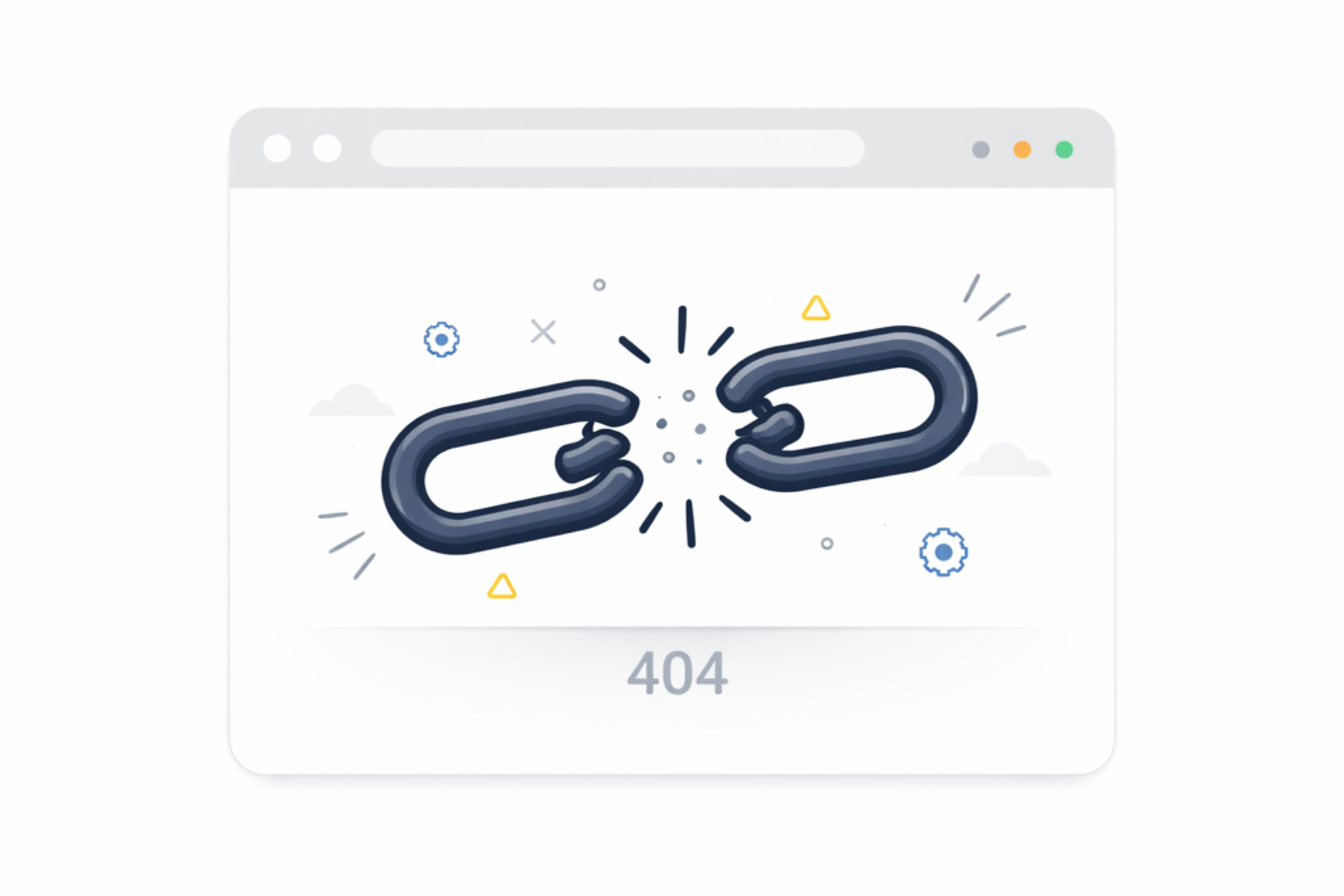 SEO'da kırık link hatası örneği
