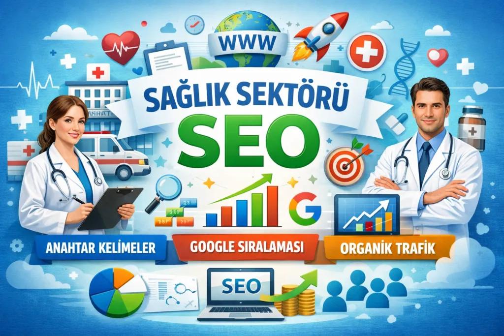 Sağlık SEO için E-E-A-T ve YMYL kriterleri infografik
