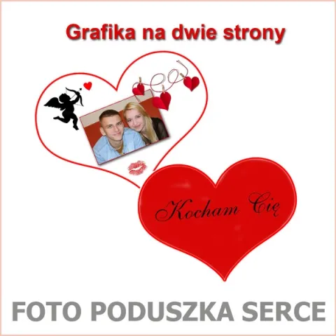 Fotopoduszka Serce