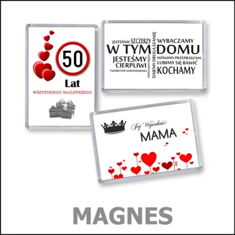 Fotomagnes z własnym zdjęciem