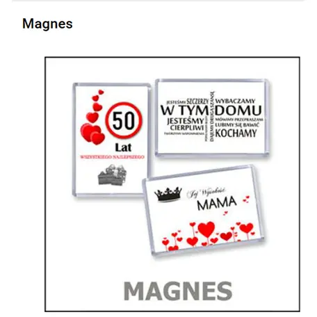 Usługa: Magnes ze zdjęciem