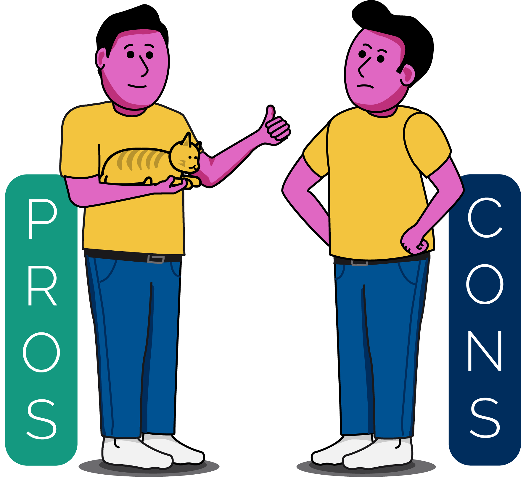 Pros and cons guys 