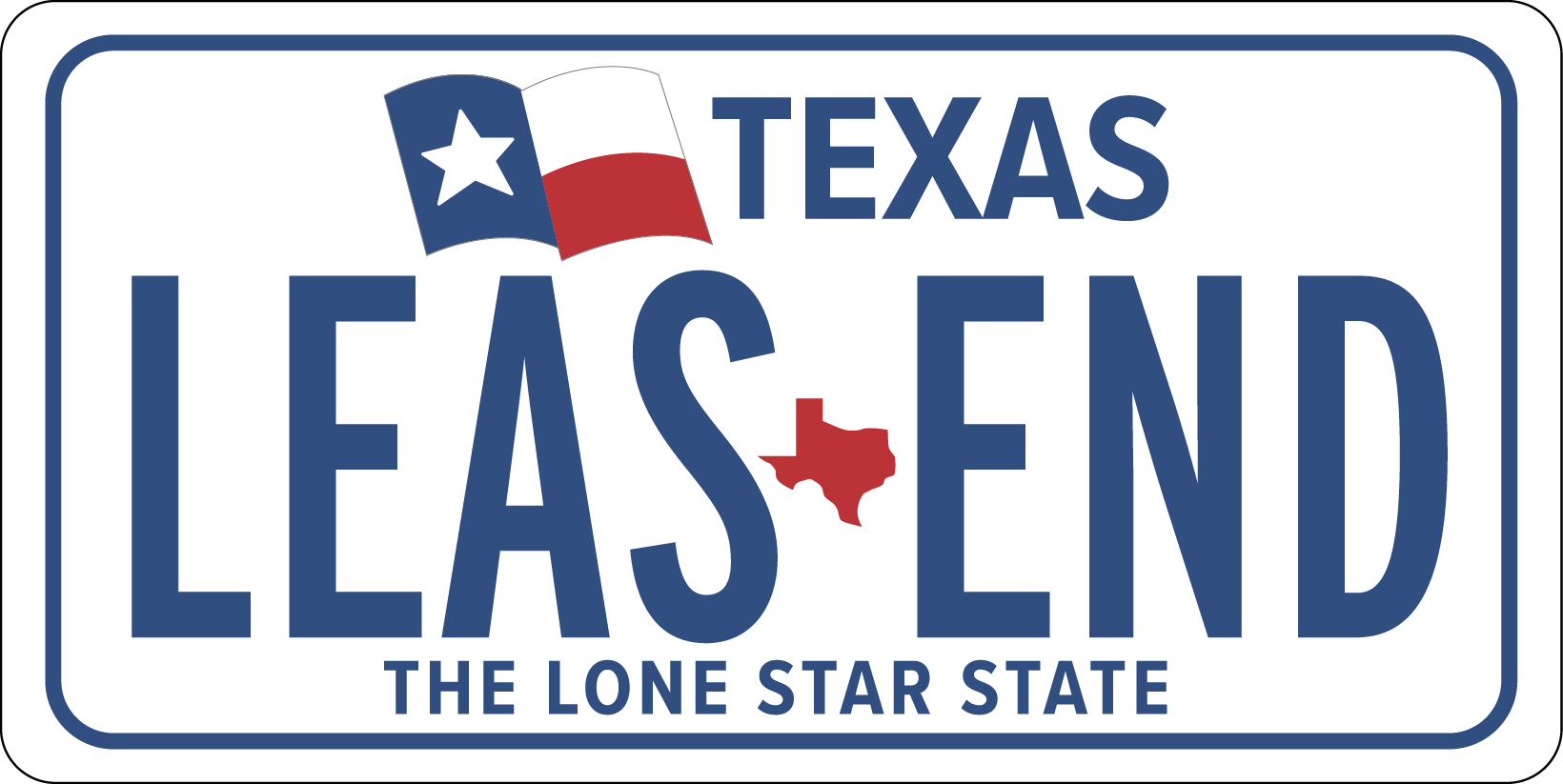 Texas lease buyout license plate