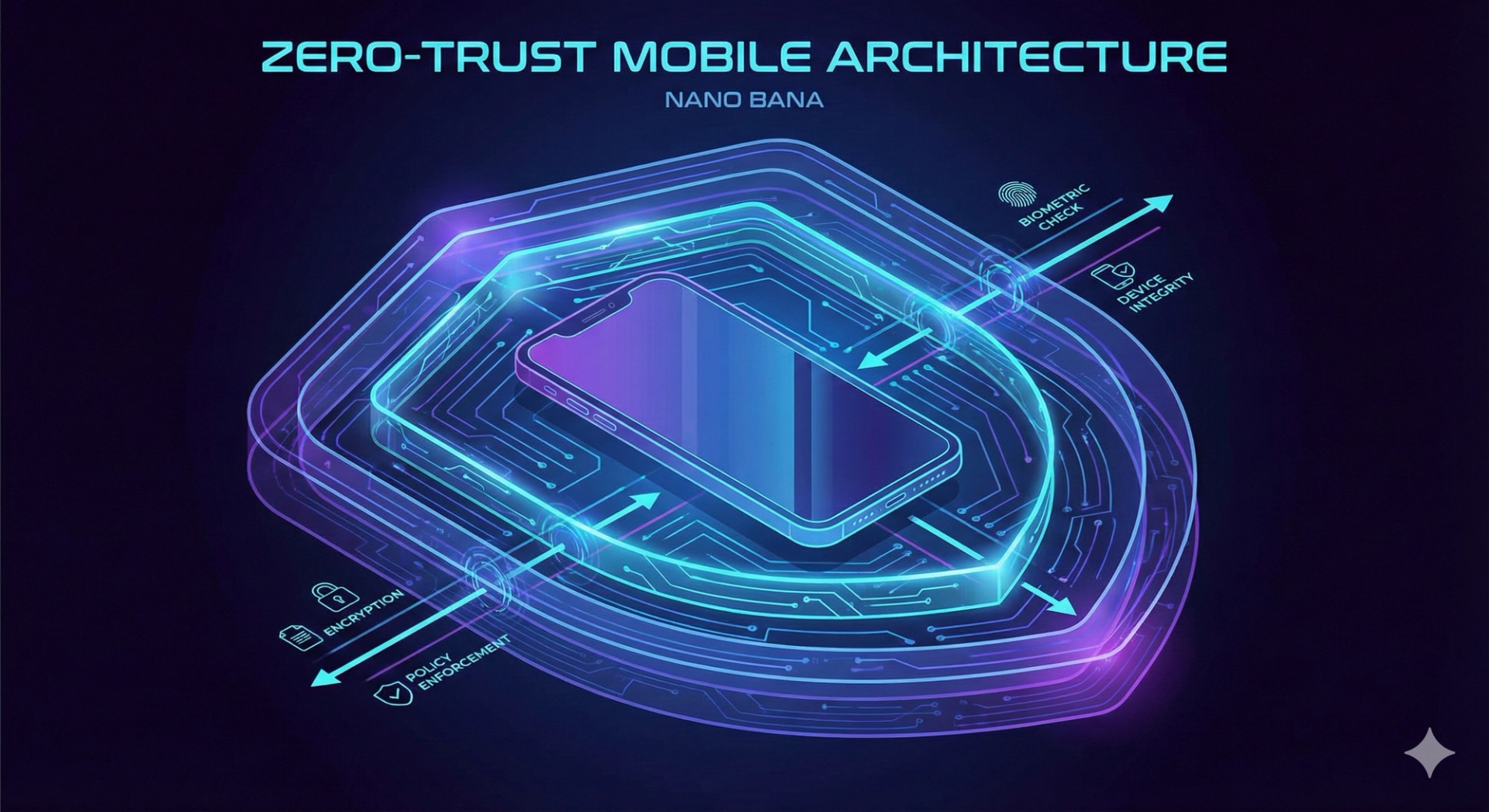 Zero-Trust Security for Mobile Architecture