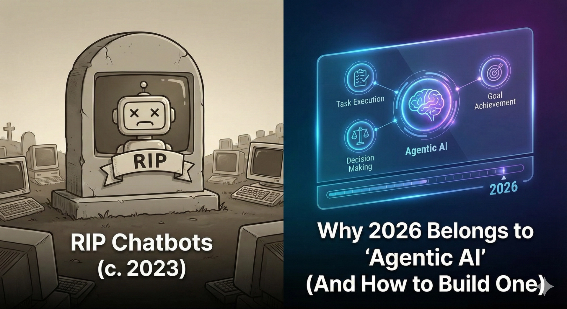 Futuristic robot hand interacting with a digital interface representing Agentic AI