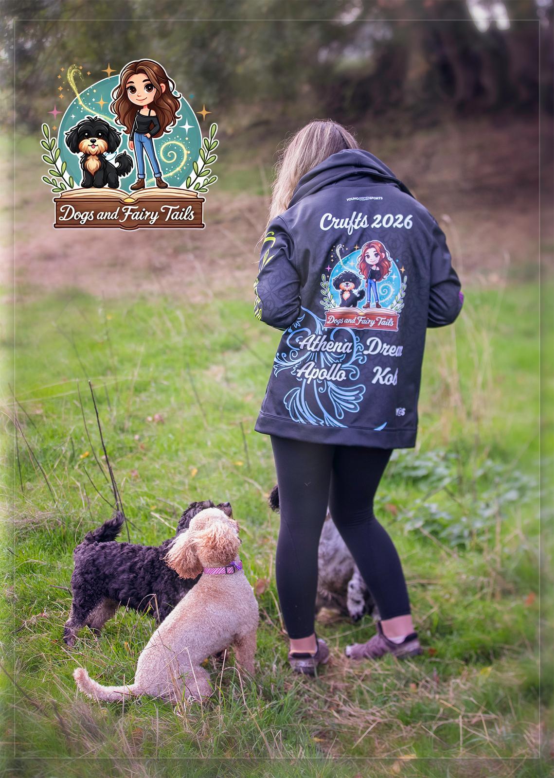 Emma, founder of Dogs and Fairy Tails, with one of her canine clients