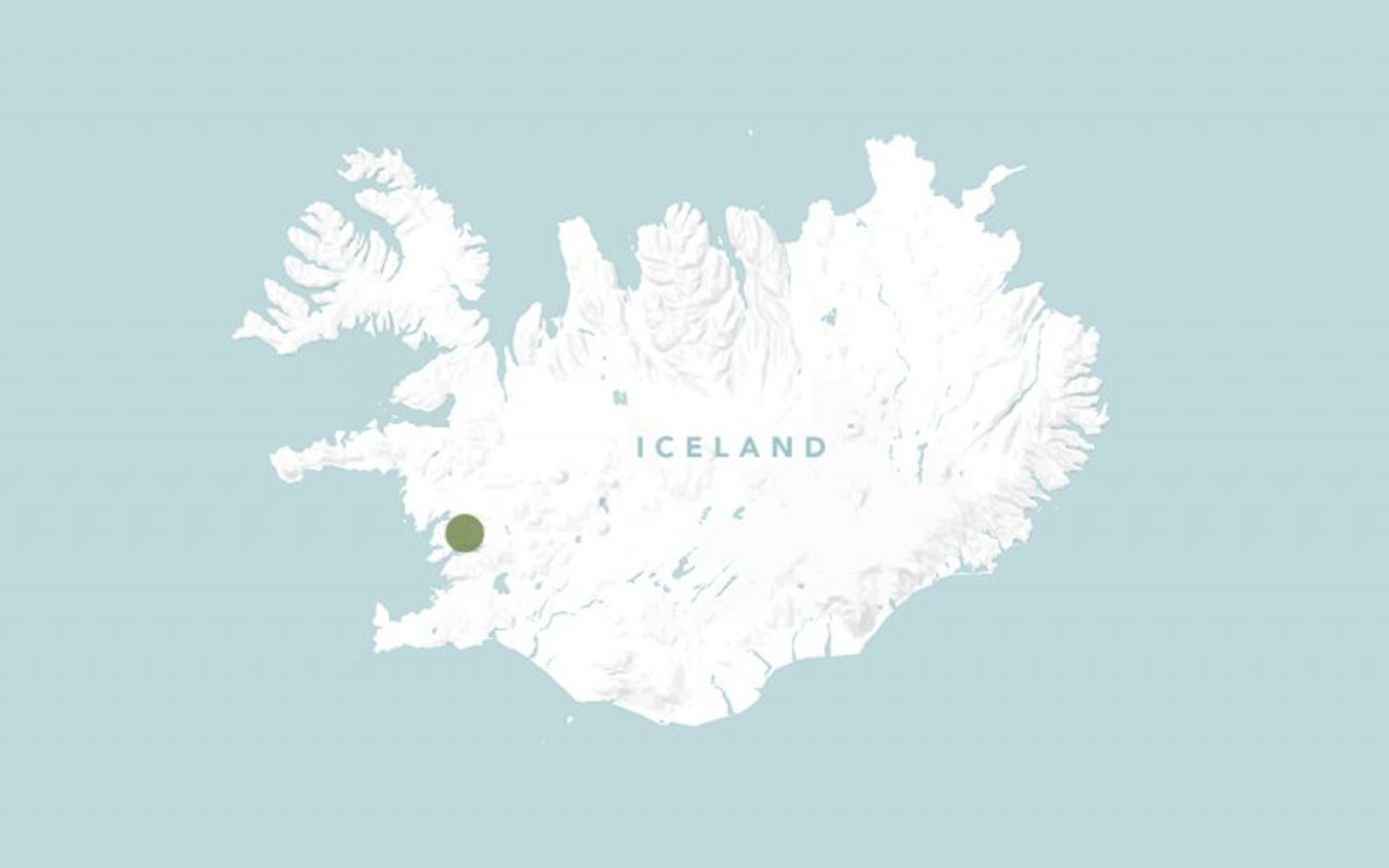 Iceland map