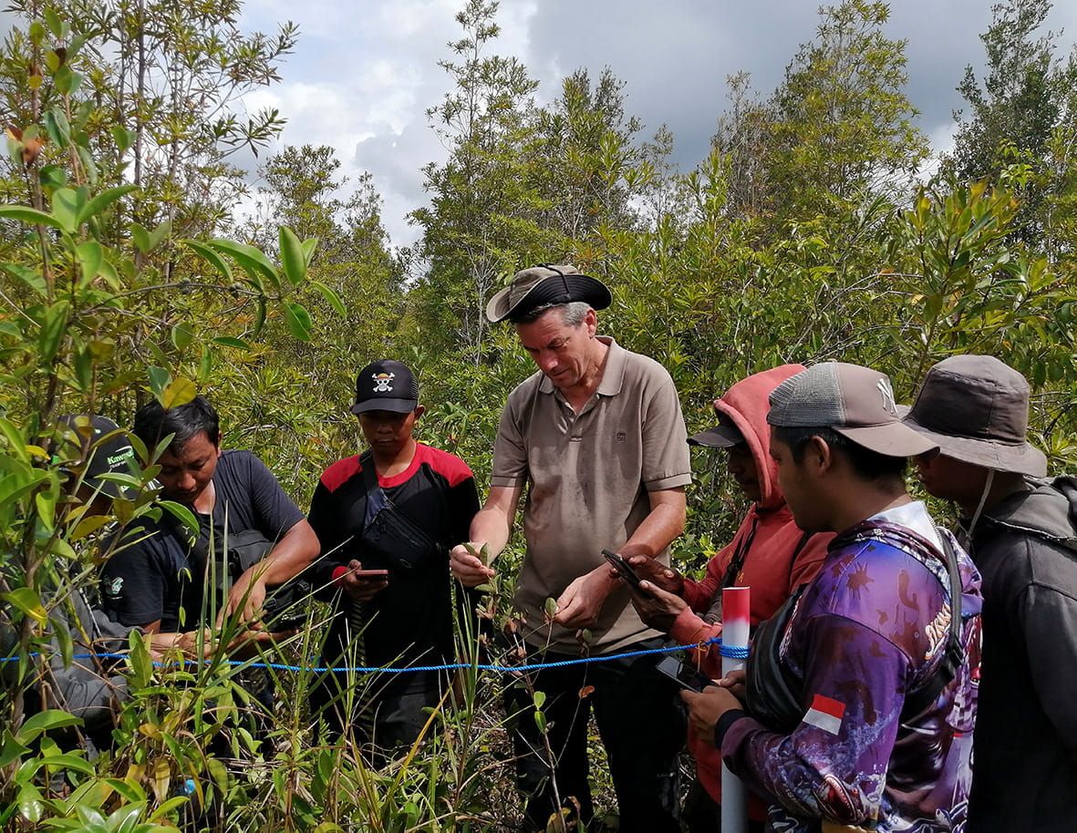From the field in Borneo – building restoration monitoring together