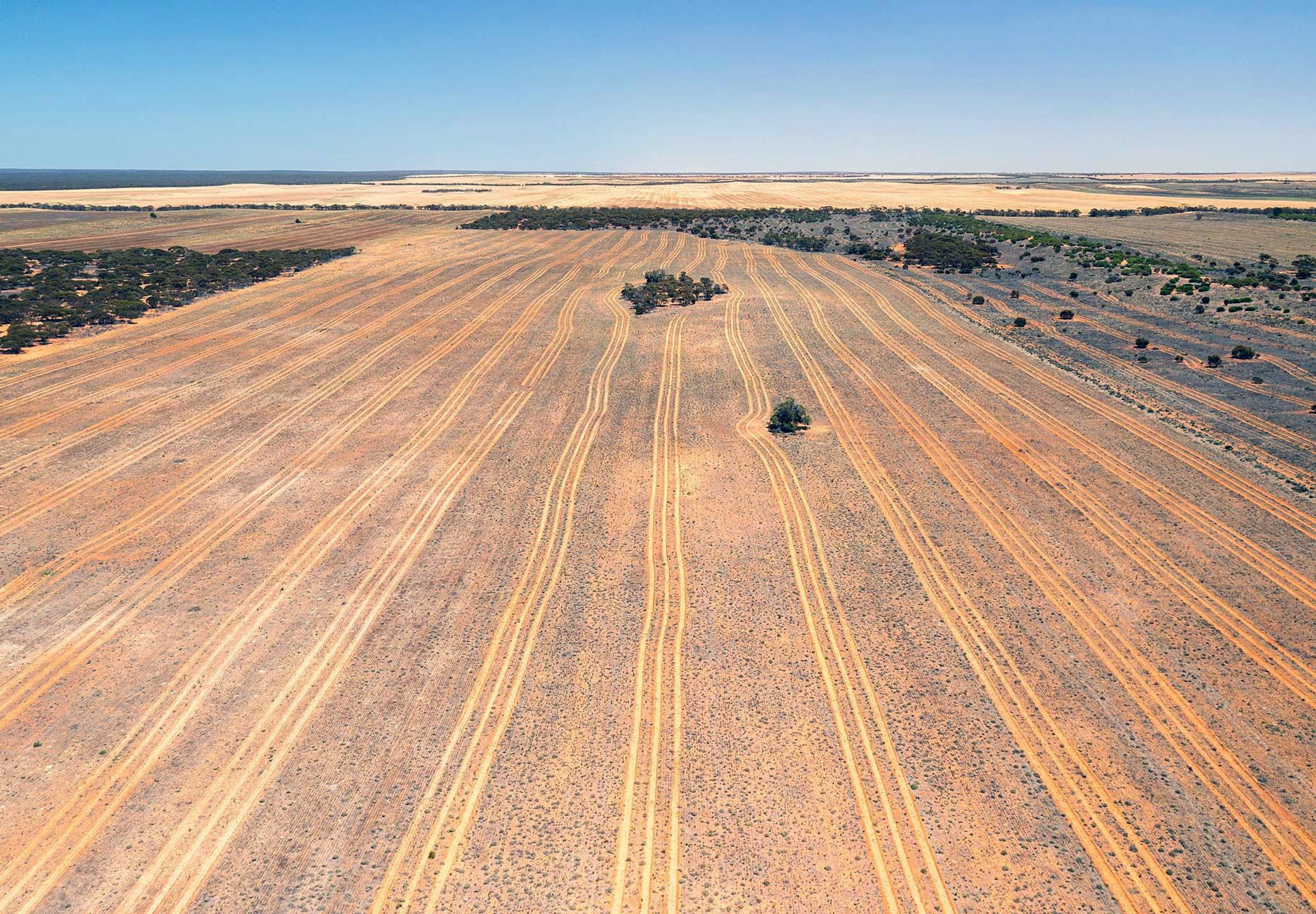 Large scale degraded land in Australia