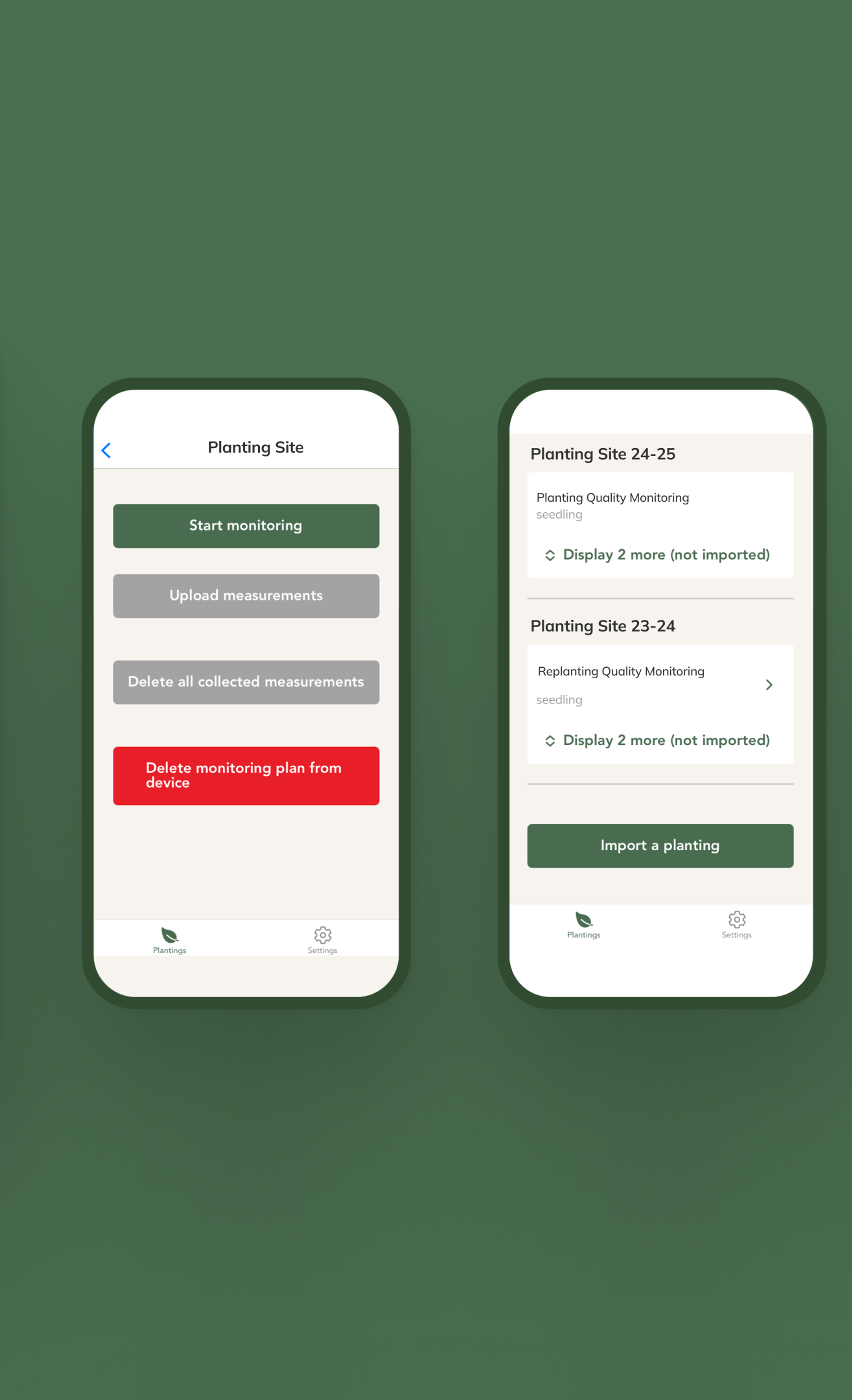 app screen example