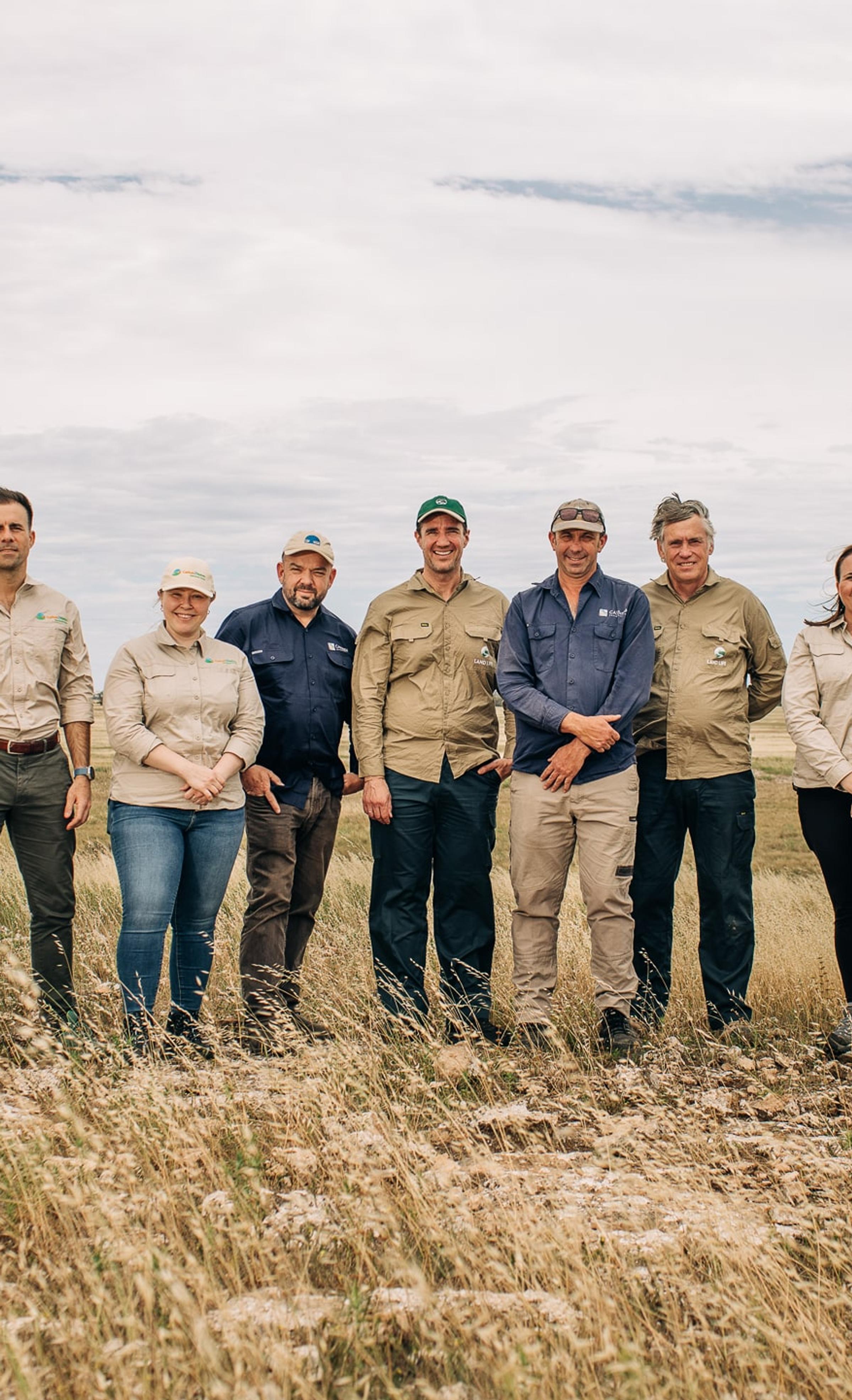 Land Life, Cassinia, Carbon2Nature and Iberdrola team.