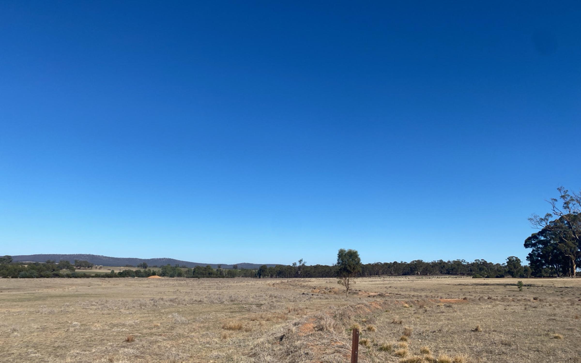 Degraded landscape