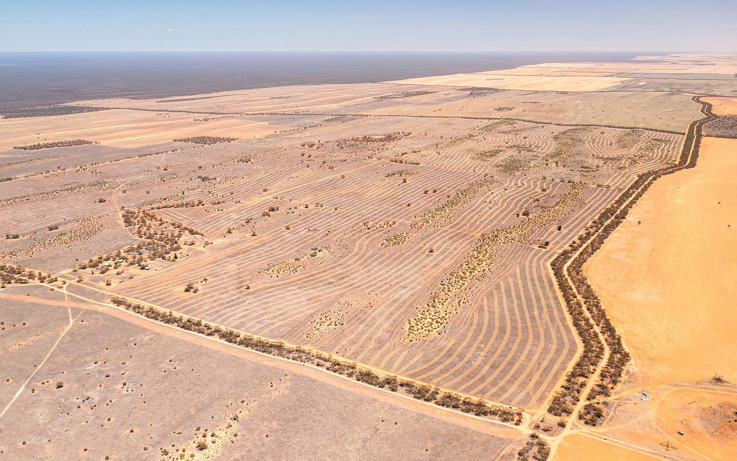 degraded land australia