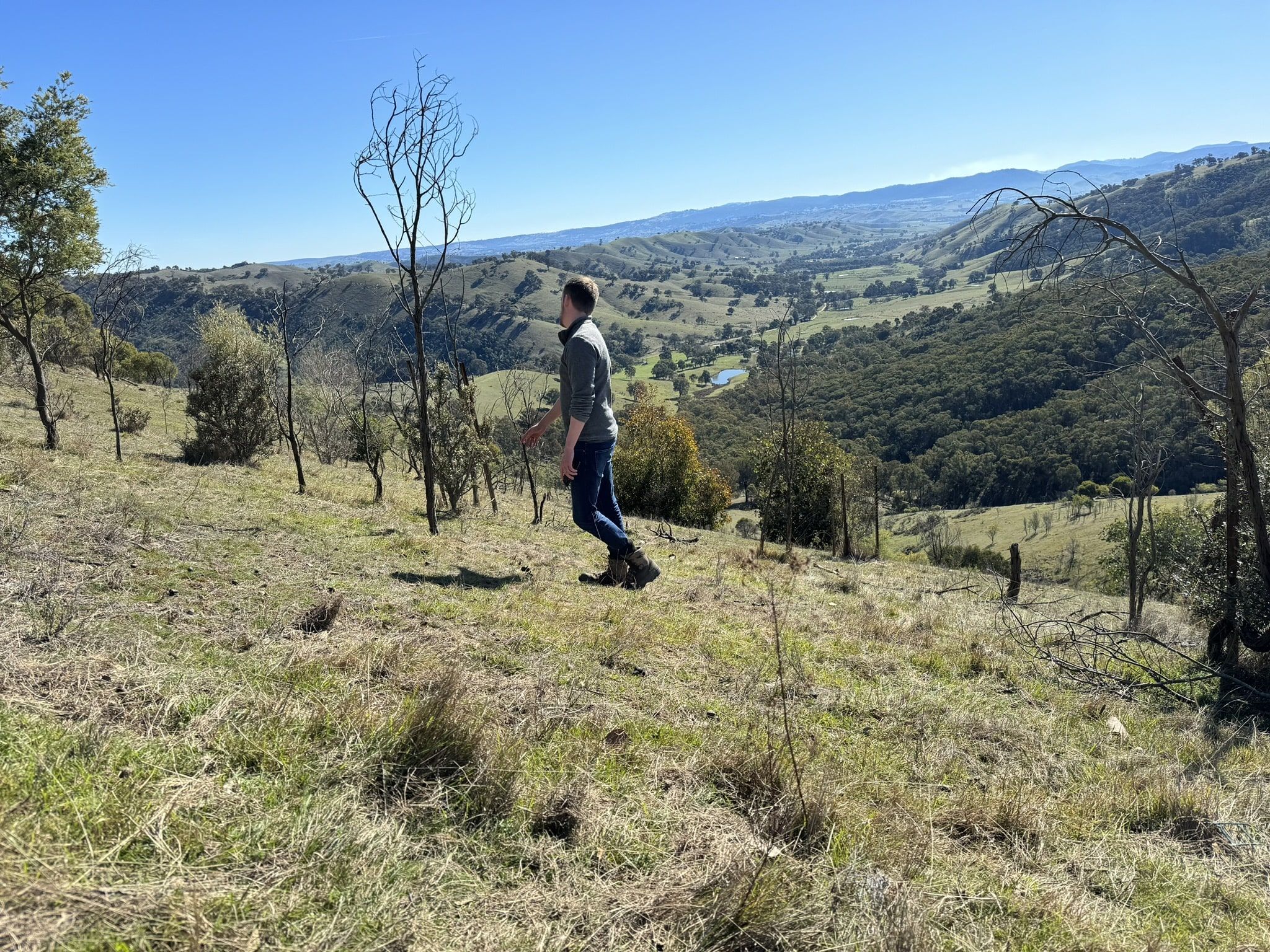 Degraded land Victoria Australia