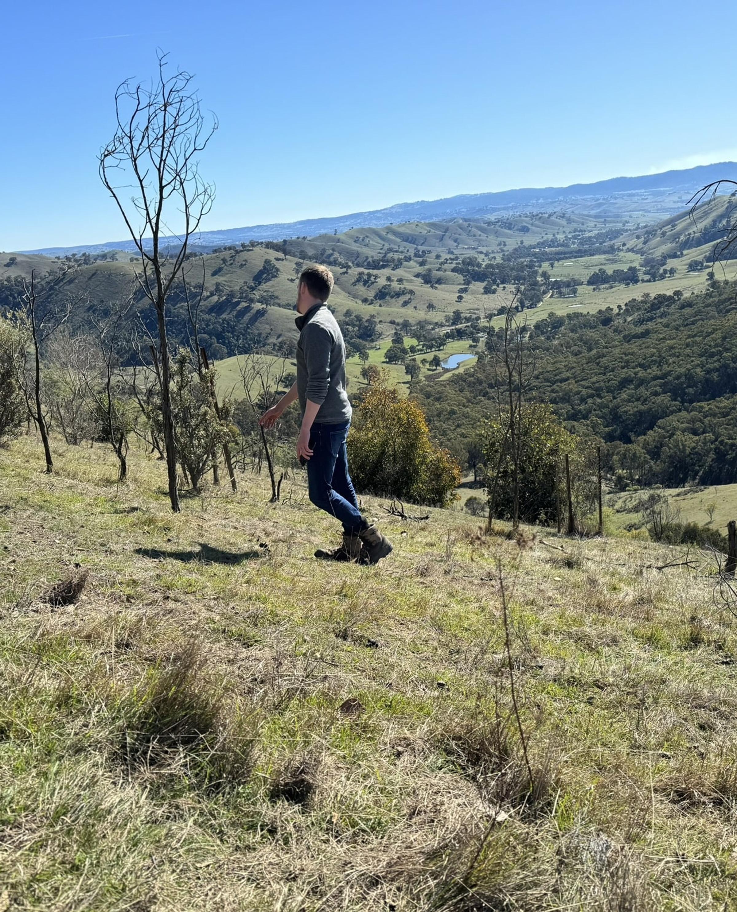 Degraded land Victoria Australia