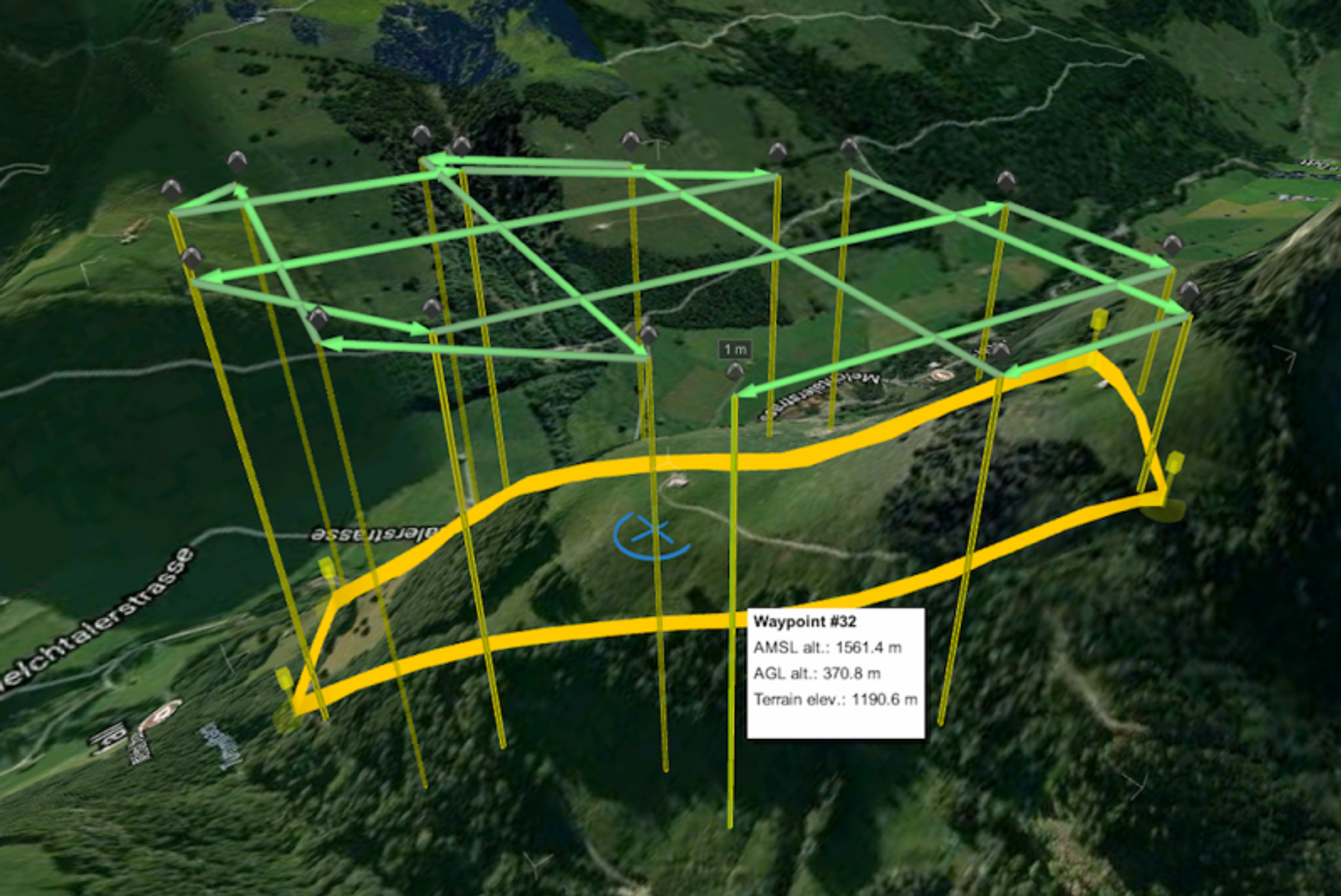 Drone-based terrain analysis