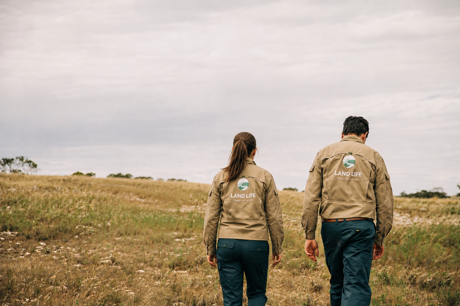 land lifers in the field