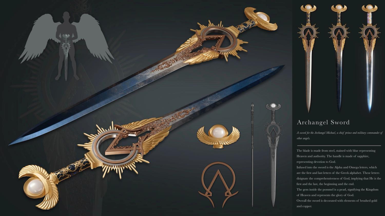 Asset Design - 'Archangel Sword'