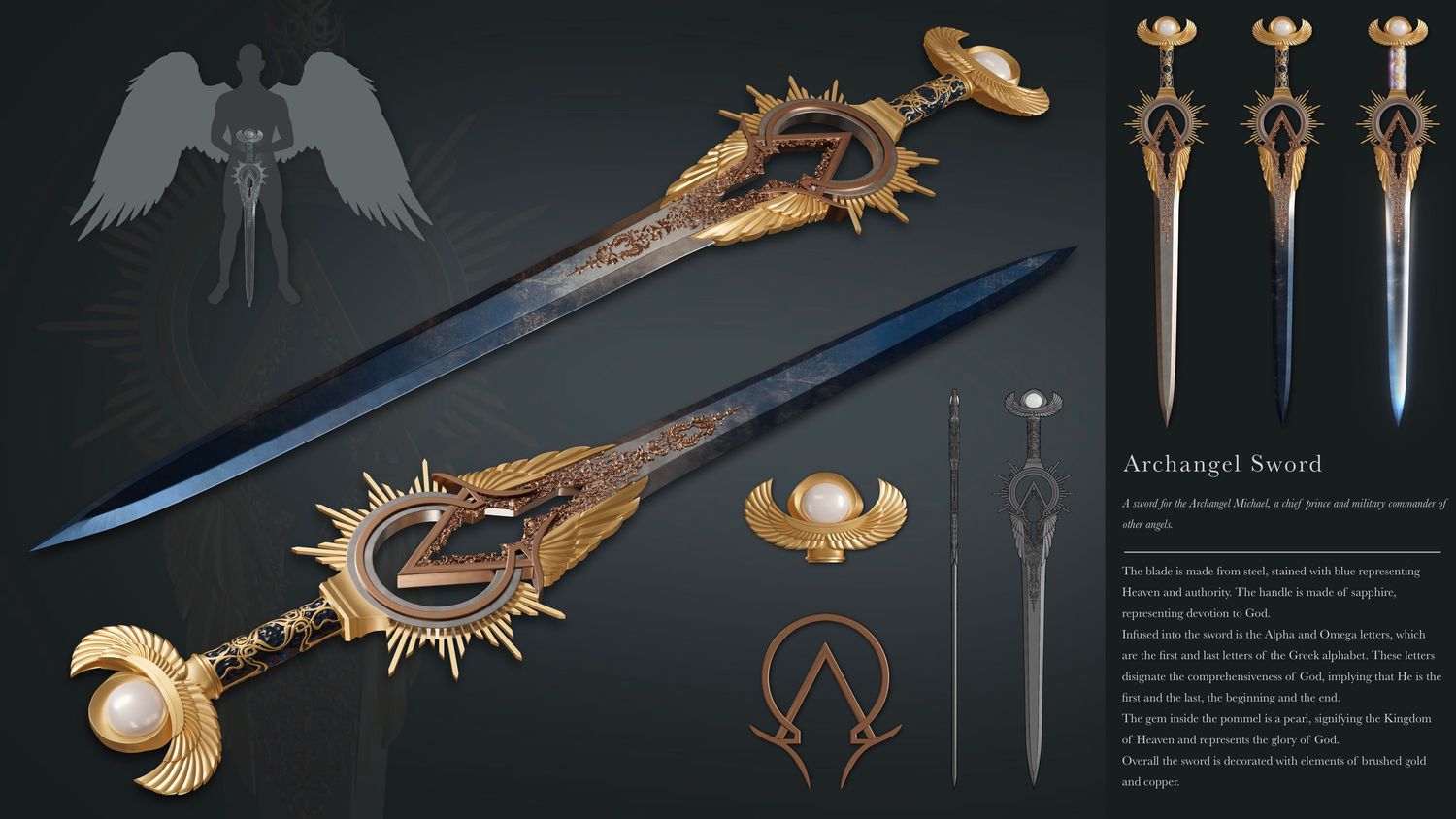 Asset Design - 'Archangel Sword'
