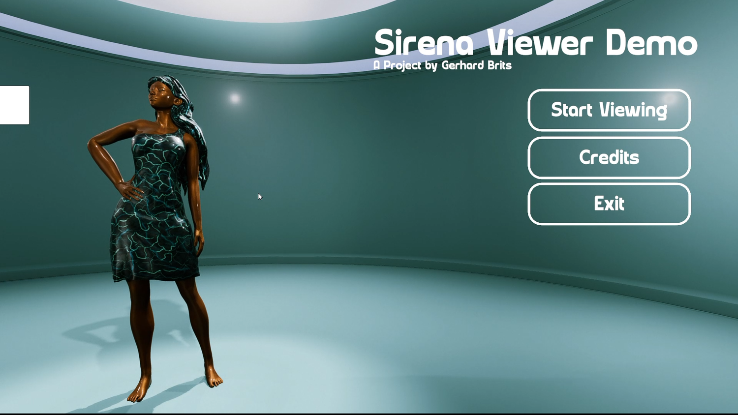 A game character 3D model and environment made by a game student at the Academy of Digital Arts for their final exam project